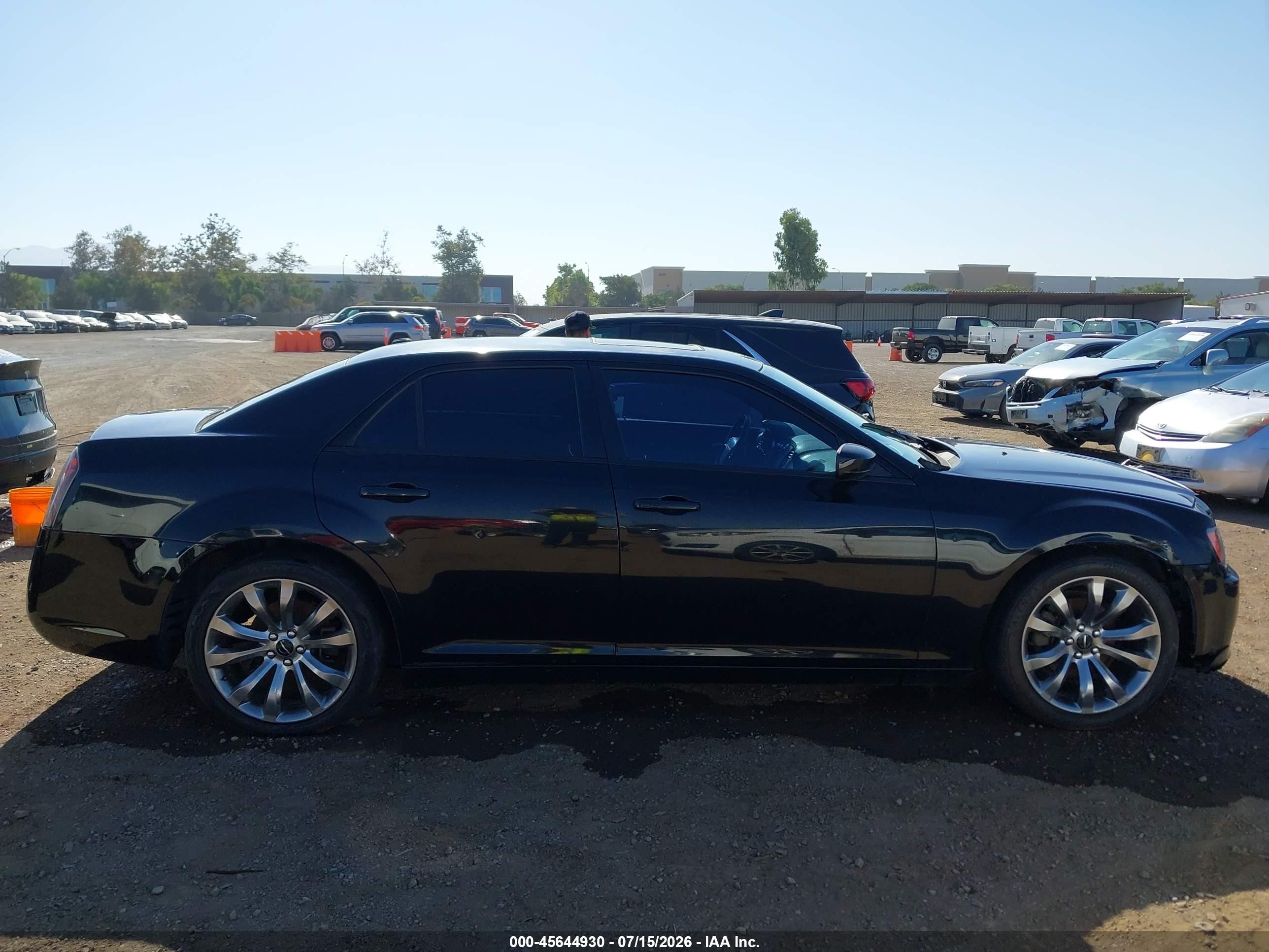 2014 Chrysler 300 300s Черный vin: 2C3CCABG8EH257256