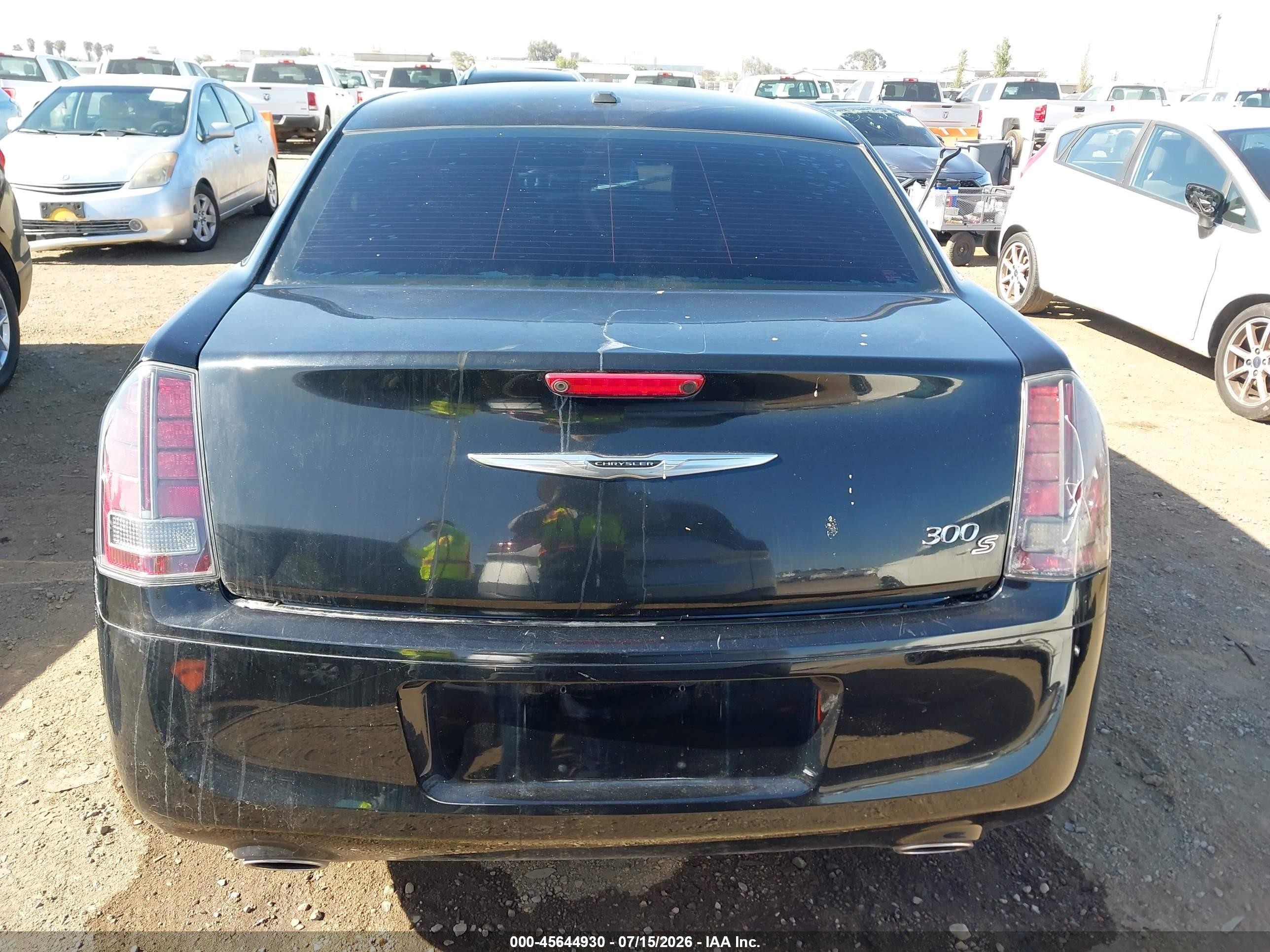 2014 Chrysler 300 300s Черный vin: 2C3CCABG8EH257256