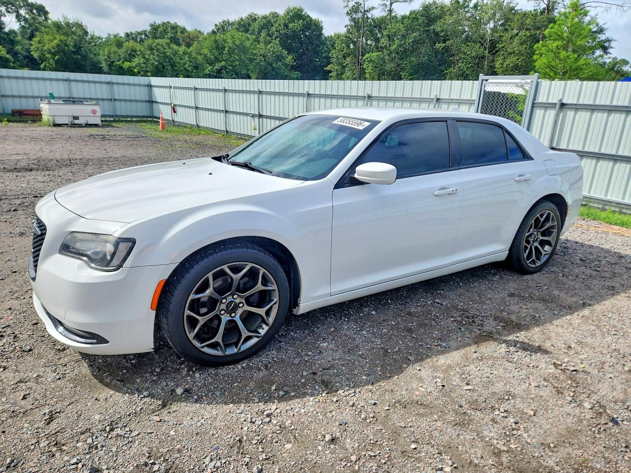 2015 Chrysler 300 S White vin: 2C3CCABG8FH772873