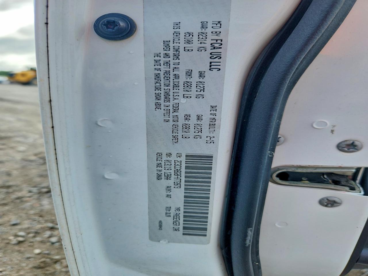 2015 Chrysler 300 S White vin: 2C3CCABG8FH772873