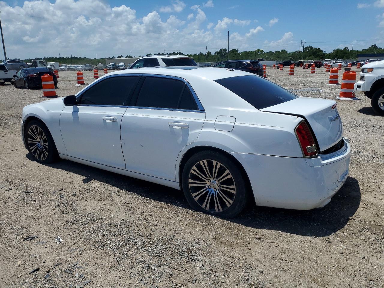 2013 Chrysler 300 S White vin: 2C3CCABG9DH732685