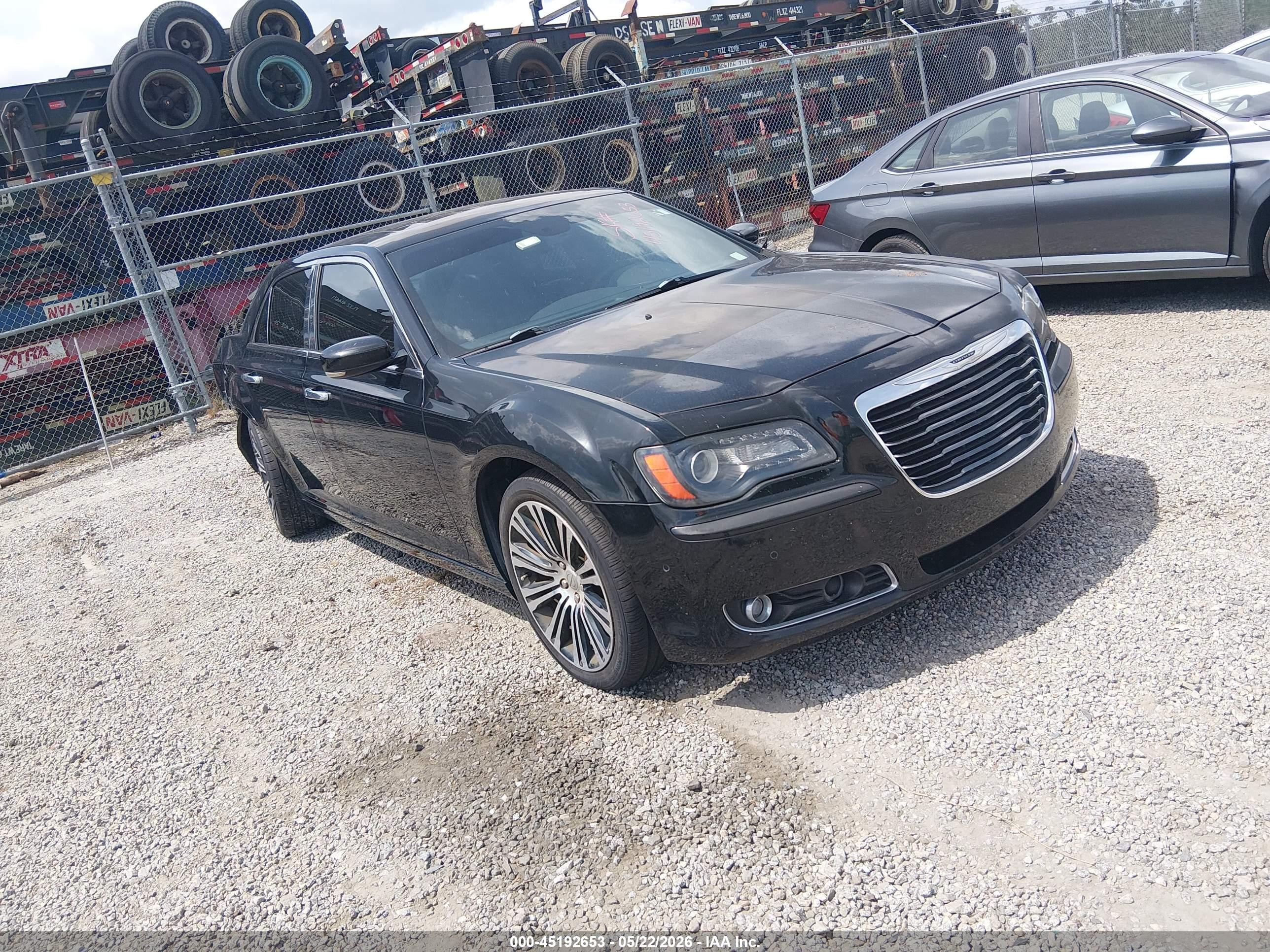 2014 Chrysler 300 300s Black vin: 2C3CCABG9EH119466