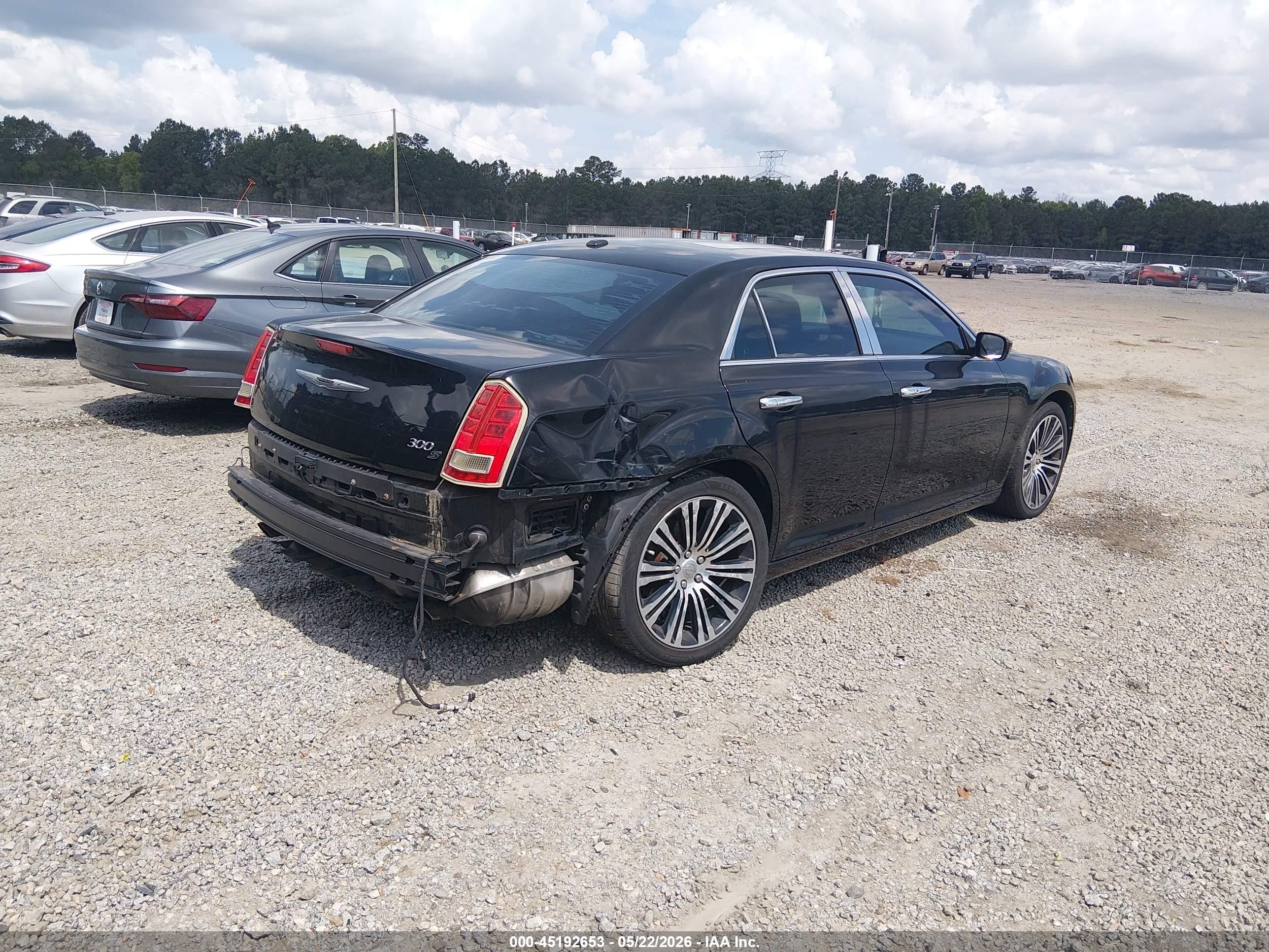 2014 Chrysler 300 300s Black vin: 2C3CCABG9EH119466