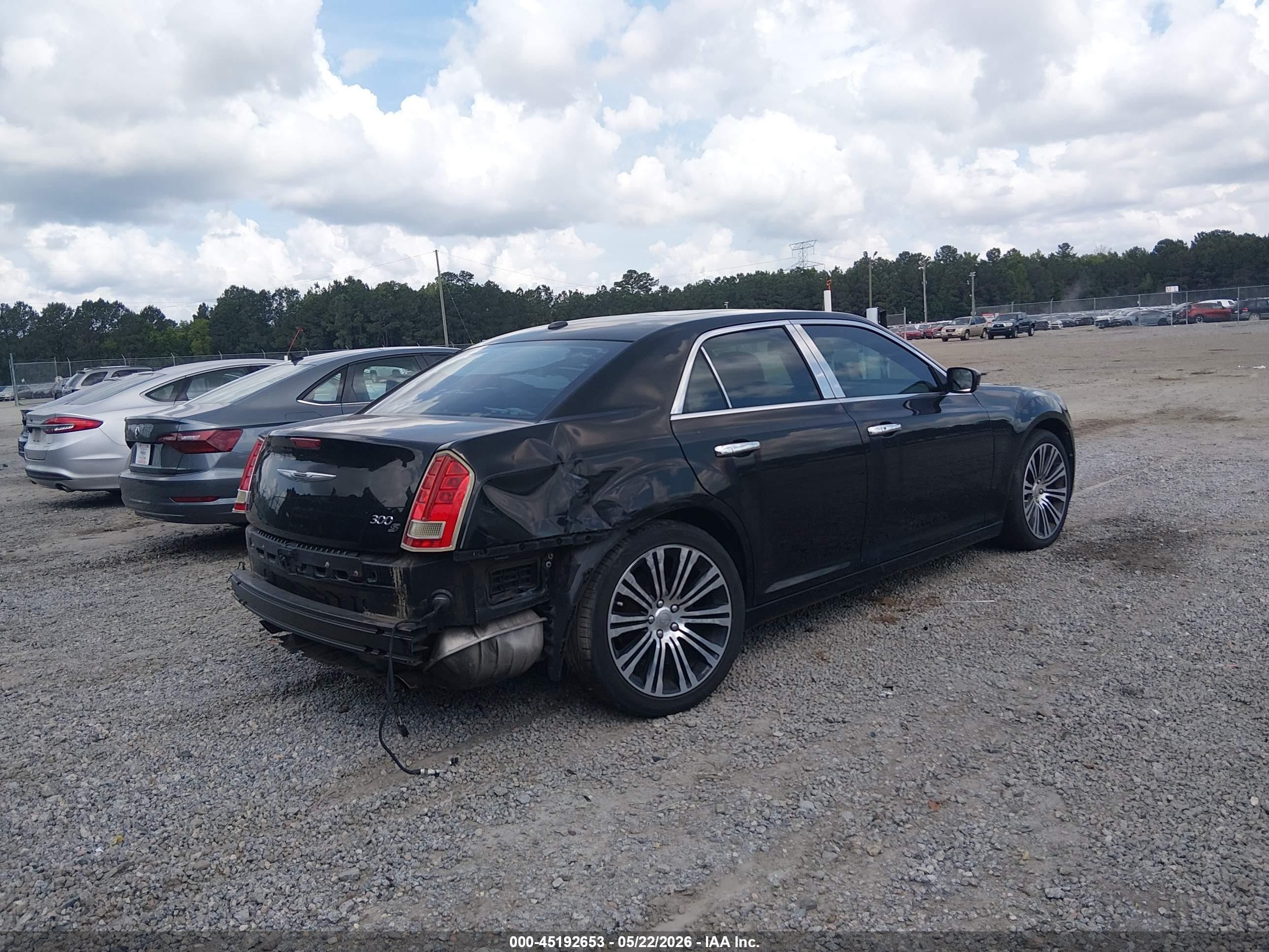 2014 Chrysler 300 300s Black vin: 2C3CCABG9EH119466