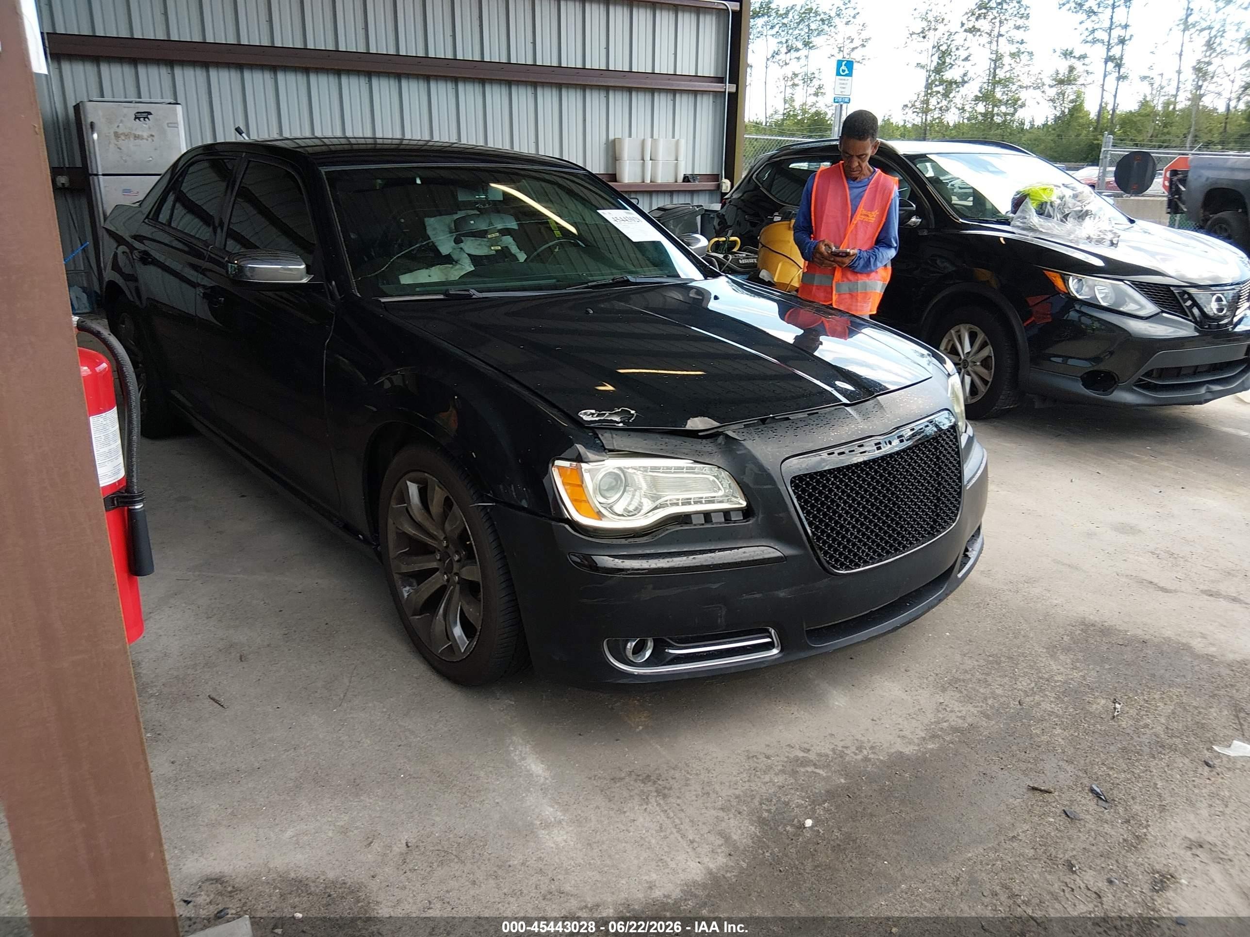 2014 Chrysler 300 300s Black vin: 2C3CCABG9EH250803