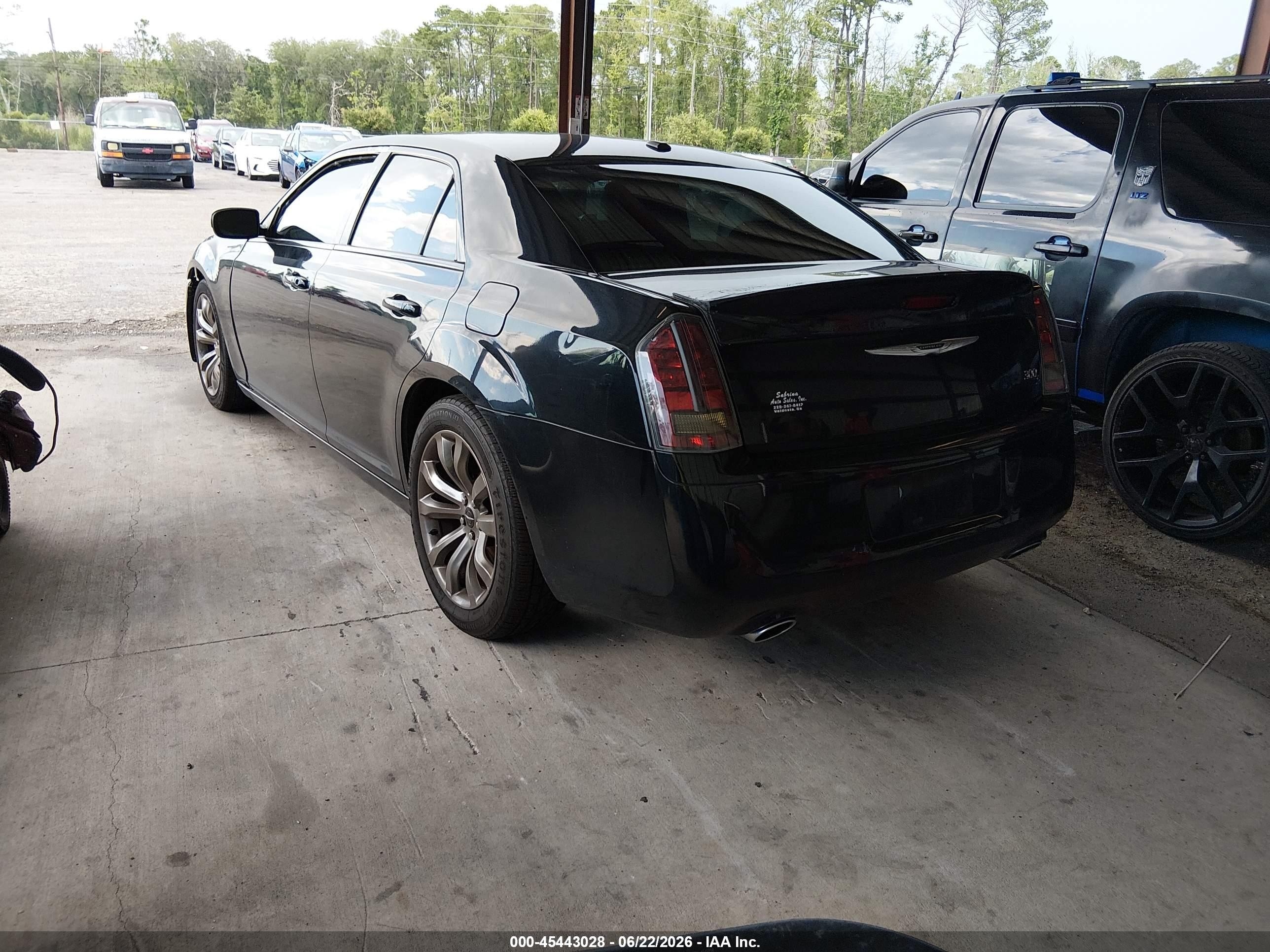 2014 Chrysler 300 300s Black vin: 2C3CCABG9EH250803