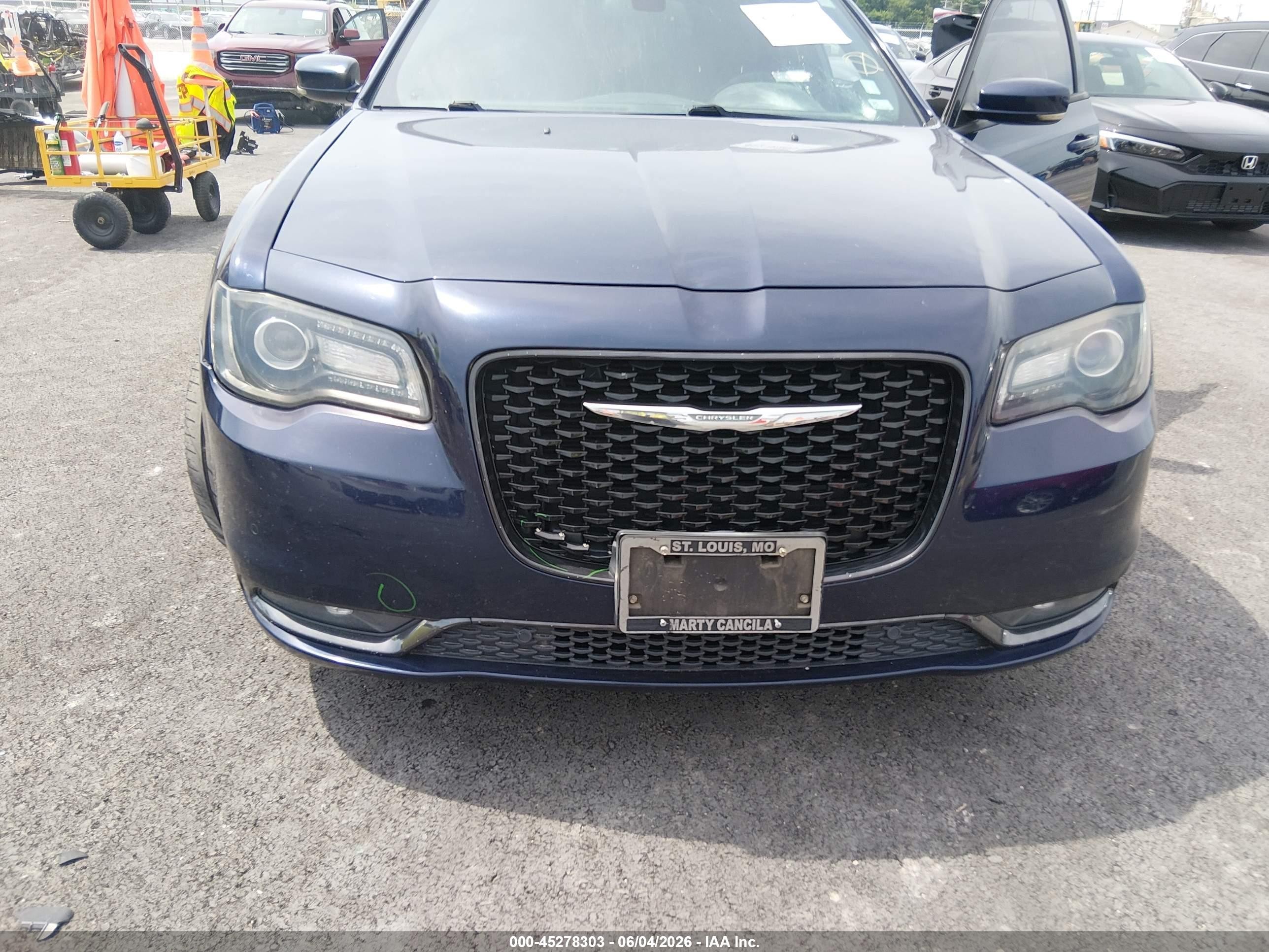 2015 Chrysler 300 300s Blue vin: 2C3CCABG9FH763664