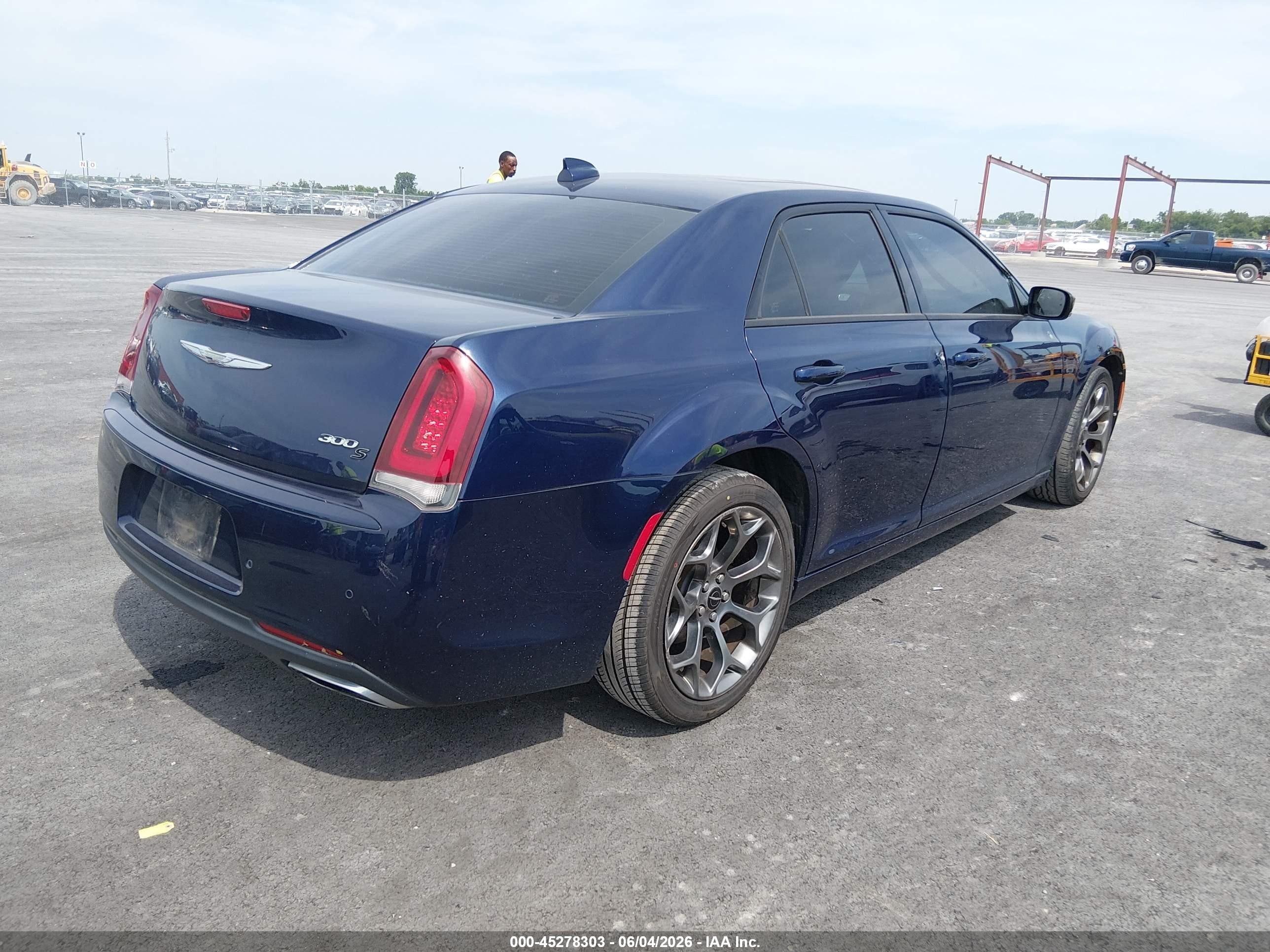 2015 Chrysler 300 300s Blue vin: 2C3CCABG9FH763664