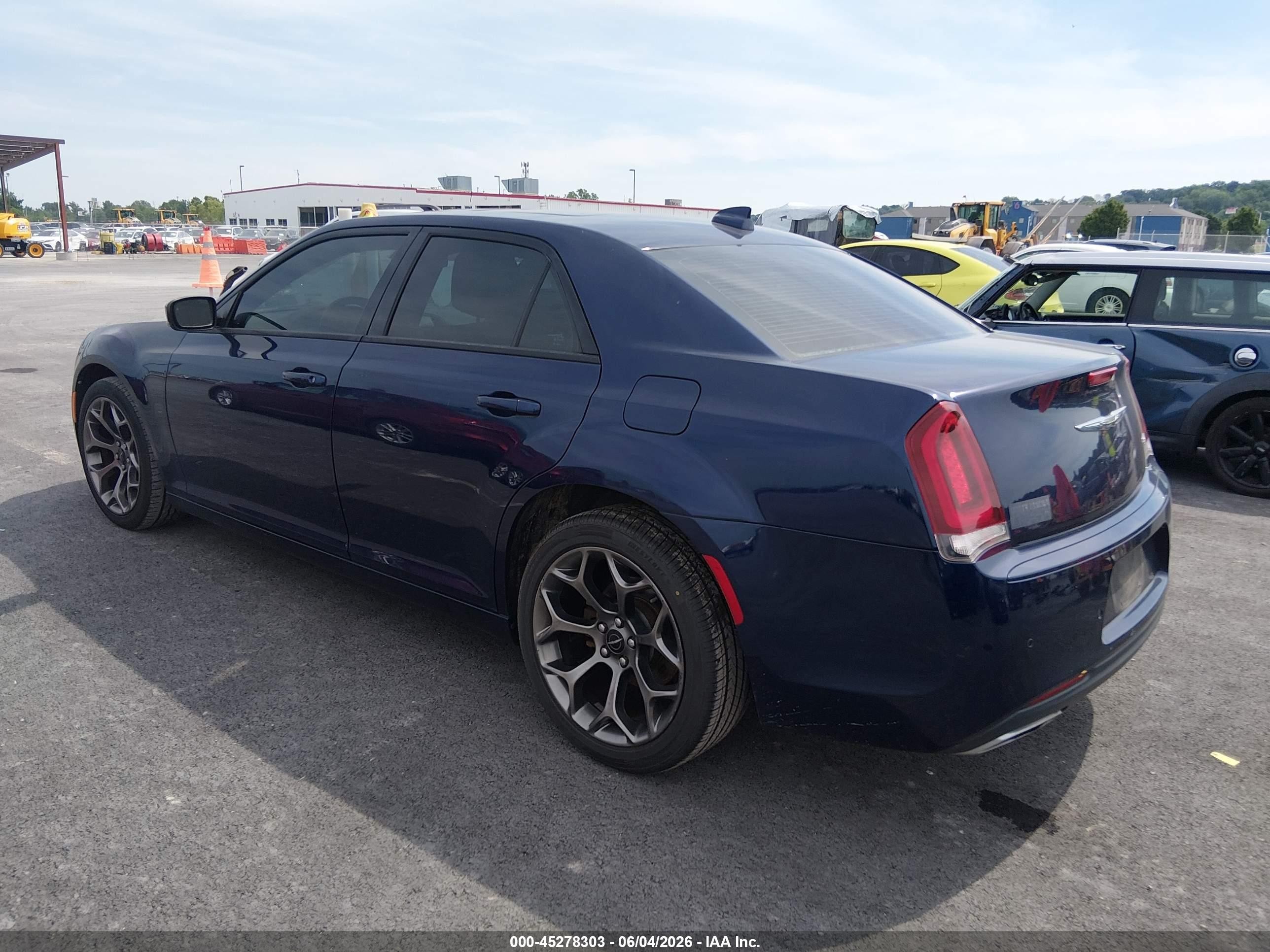 2015 Chrysler 300 300s Blue vin: 2C3CCABG9FH763664