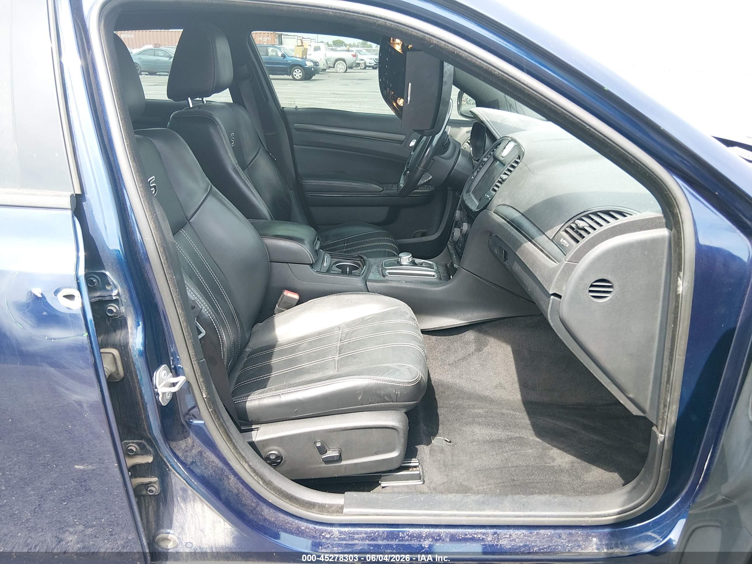 2015 Chrysler 300 300s Blue vin: 2C3CCABG9FH763664