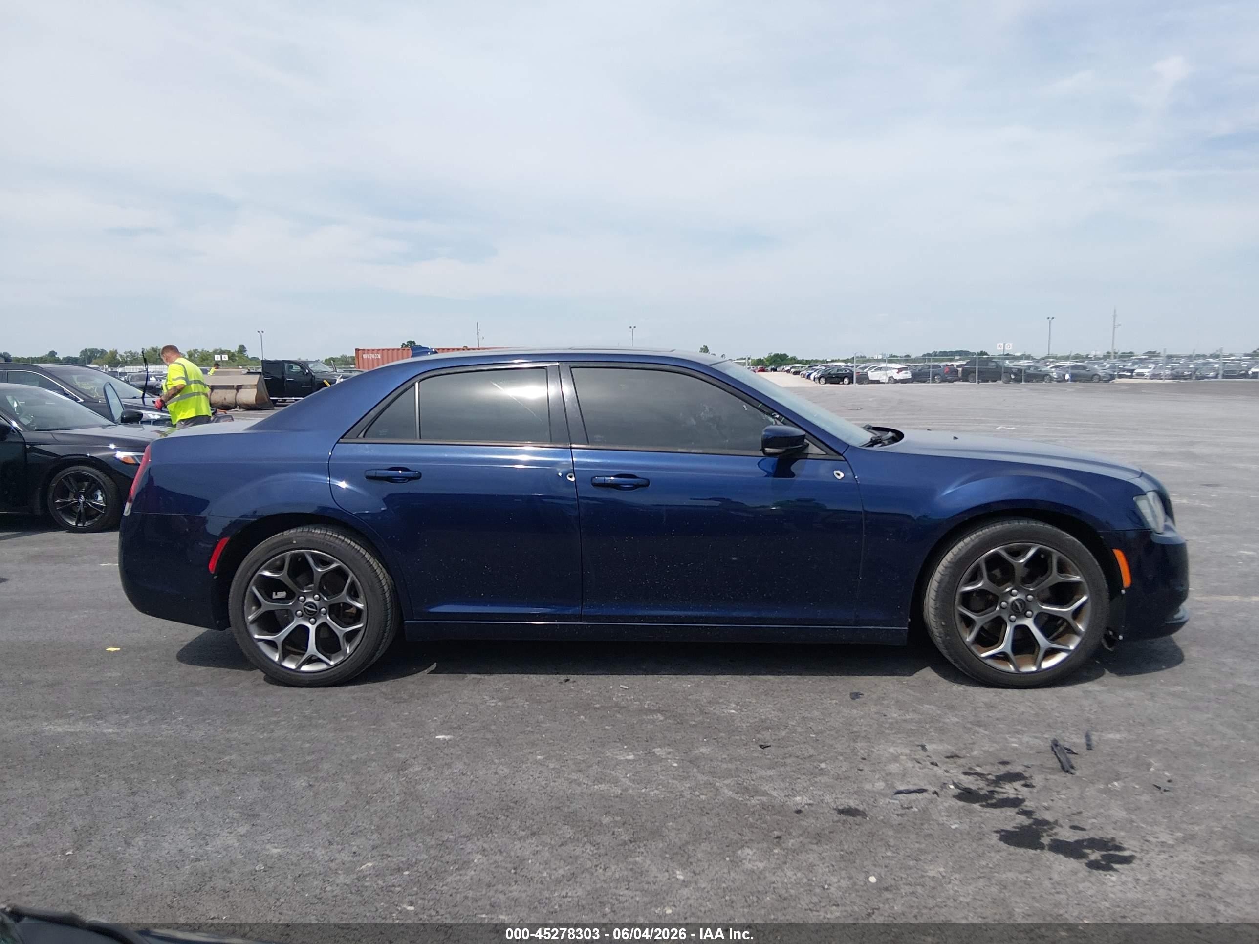 2015 Chrysler 300 300s Blue vin: 2C3CCABG9FH763664