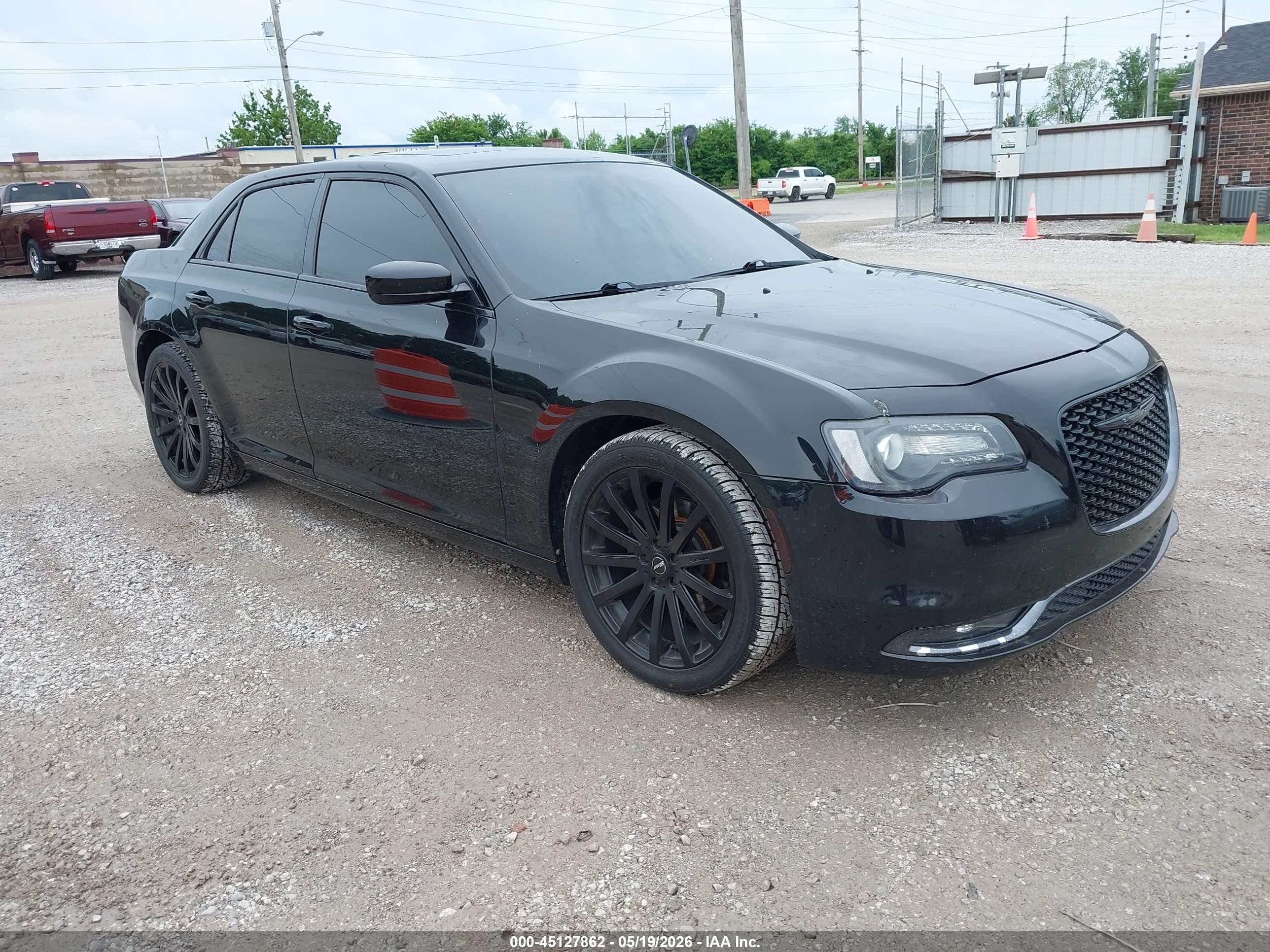 2015 Chrysler 300 300s Black vin: 2C3CCABG9FH803225