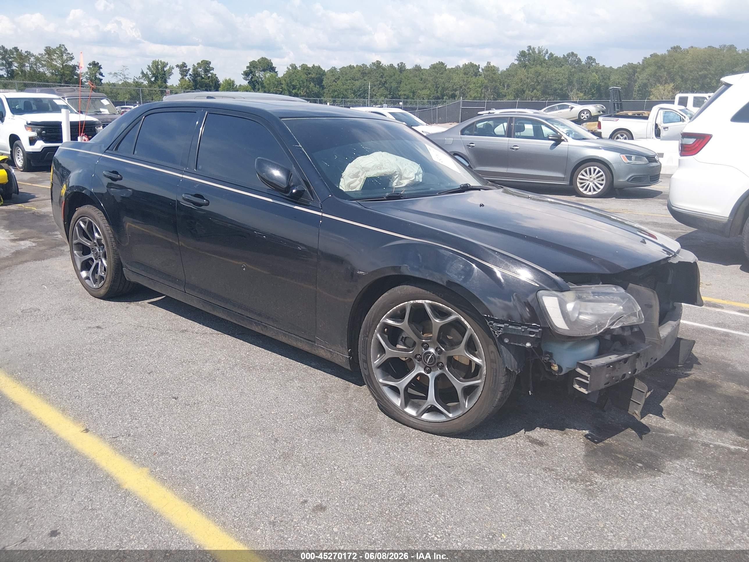 2015 Chrysler 300 300s Black vin: 2C3CCABG9FH867877