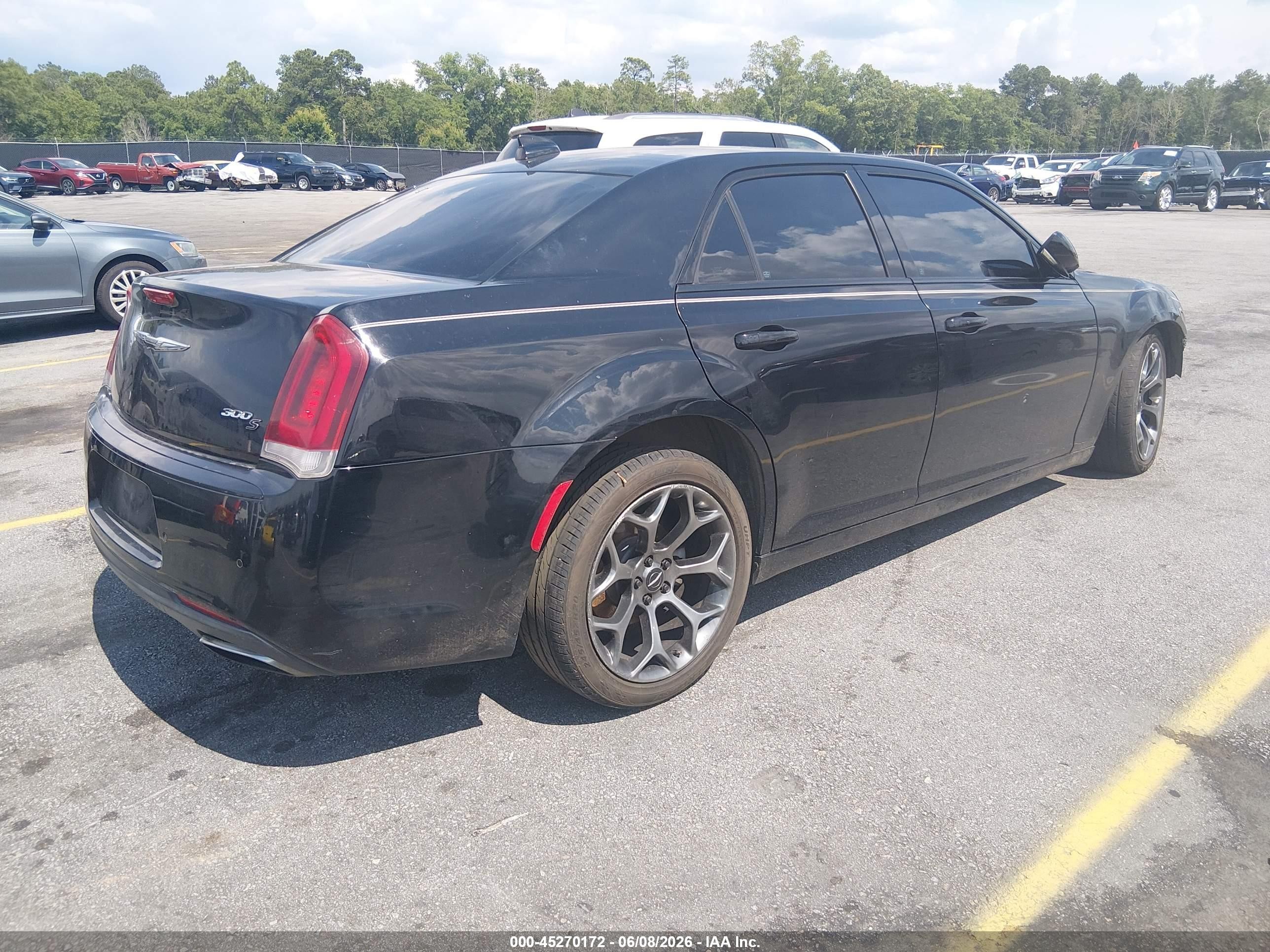 2015 Chrysler 300 300s Black vin: 2C3CCABG9FH867877