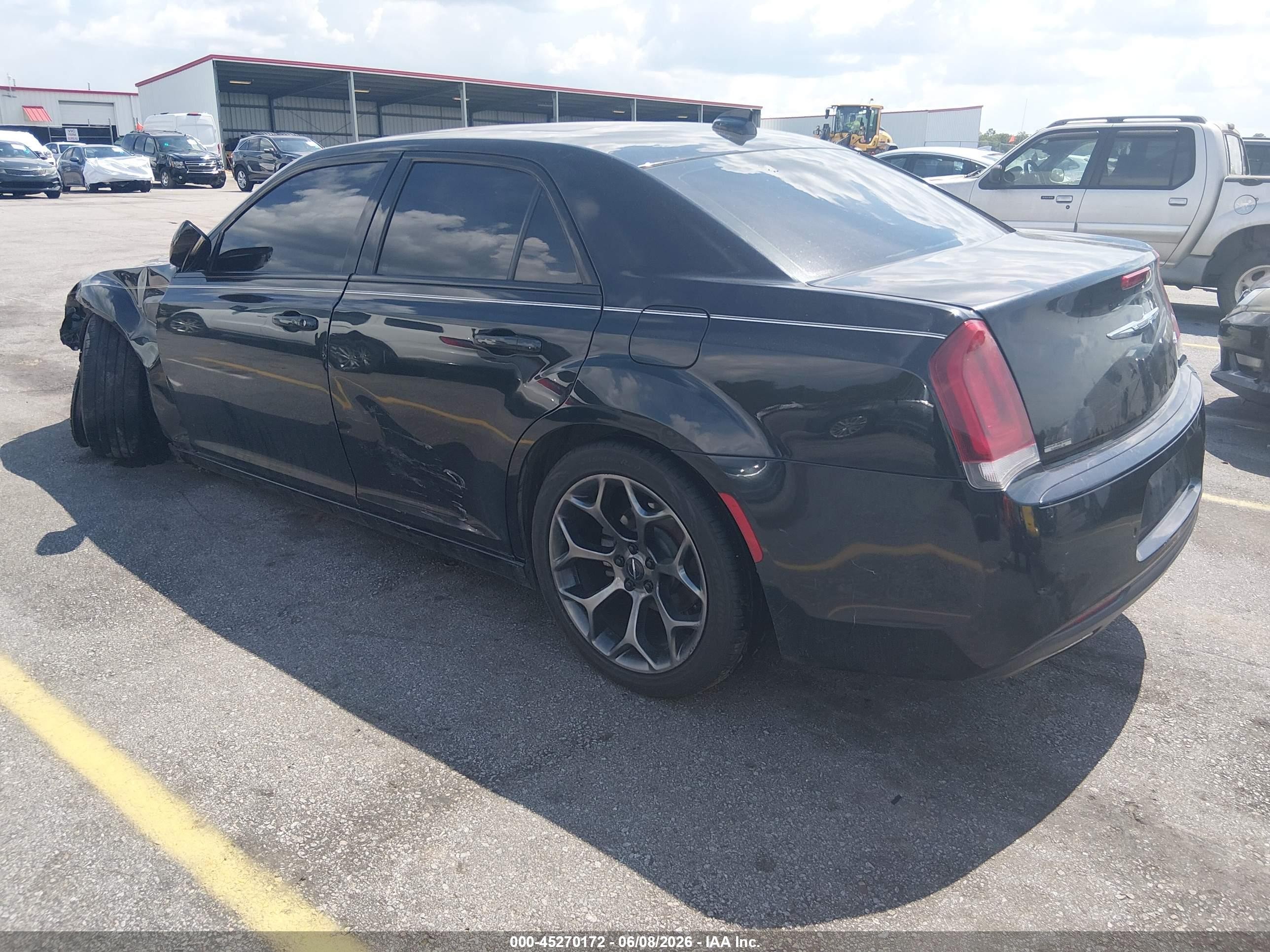 2015 Chrysler 300 300s Black vin: 2C3CCABG9FH867877