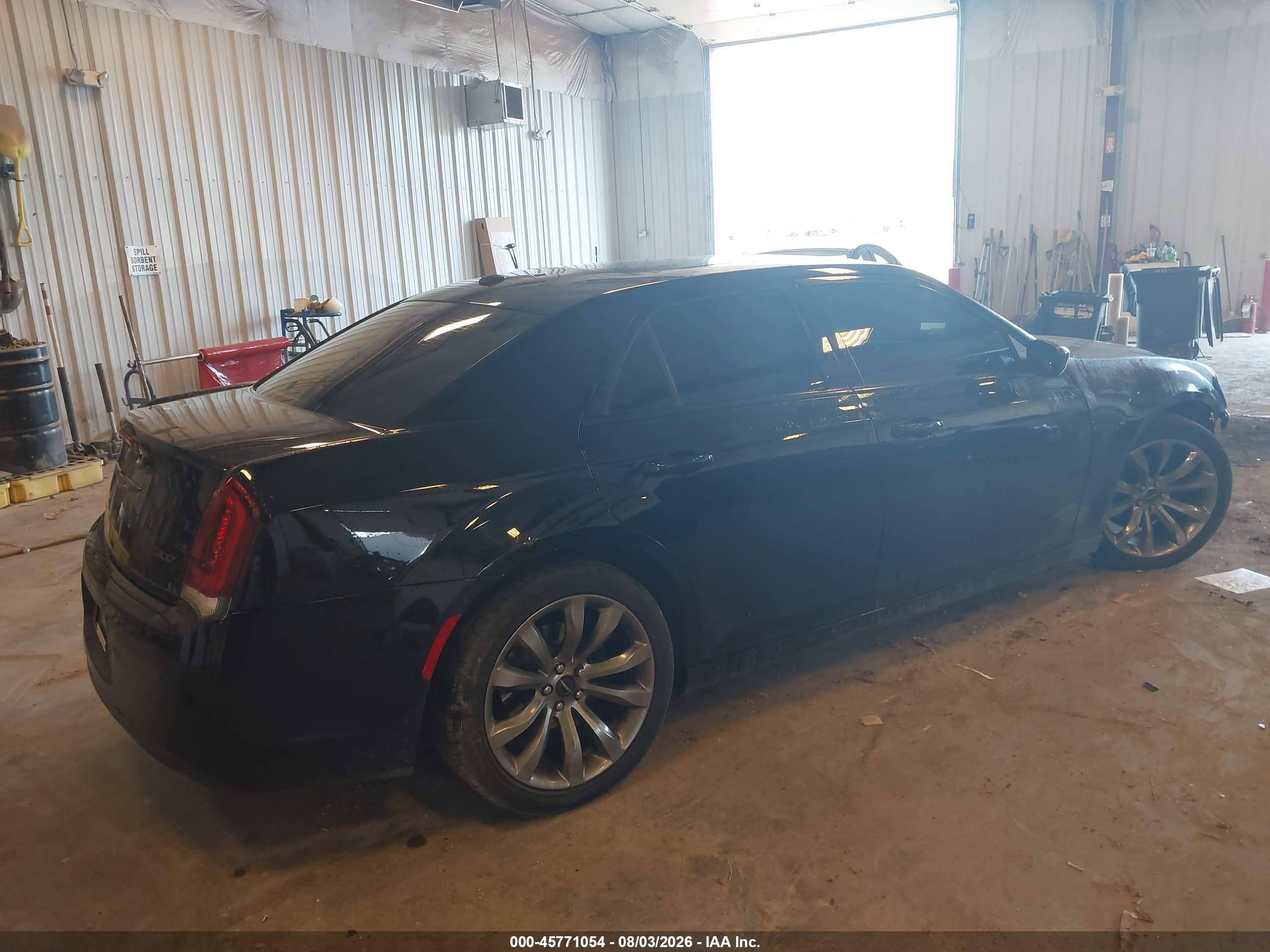 2017 Chrysler 300 S Black vin: 2C3CCABG9HH645584