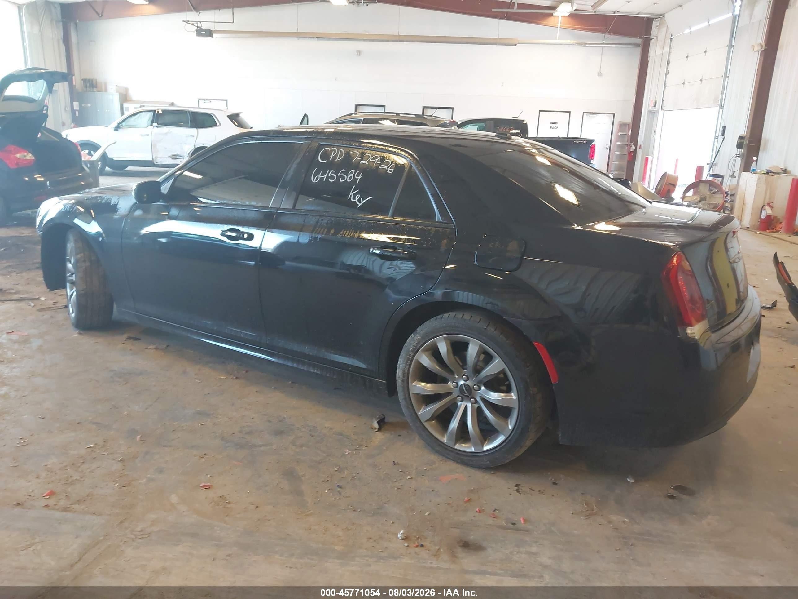 2017 Chrysler 300 S Black vin: 2C3CCABG9HH645584