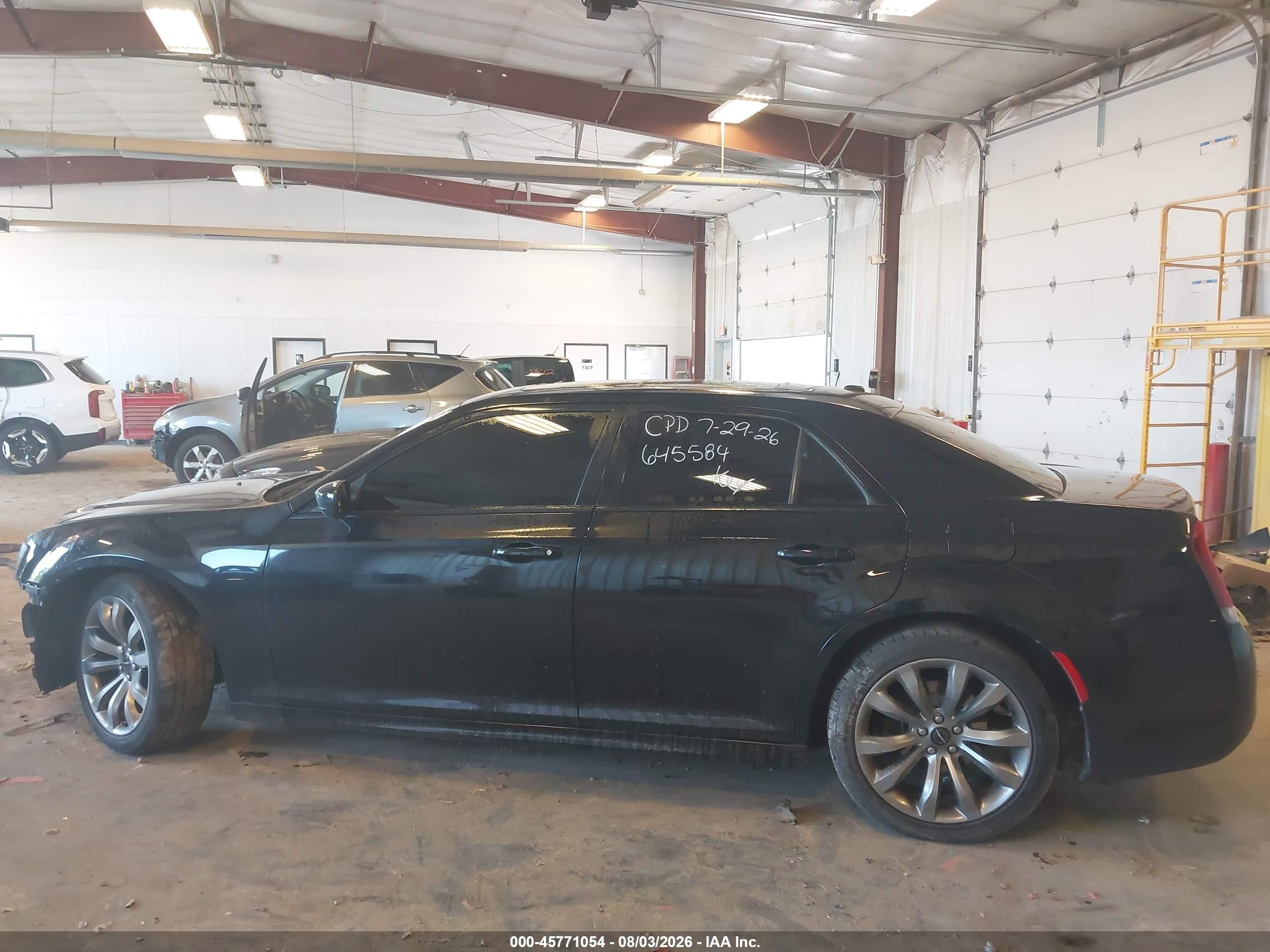 2017 Chrysler 300 S Black vin: 2C3CCABG9HH645584