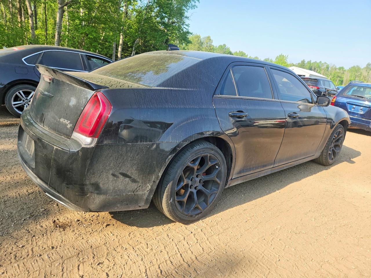 2018 Chrysler 300 S Black vin: 2C3CCABG9JH198731
