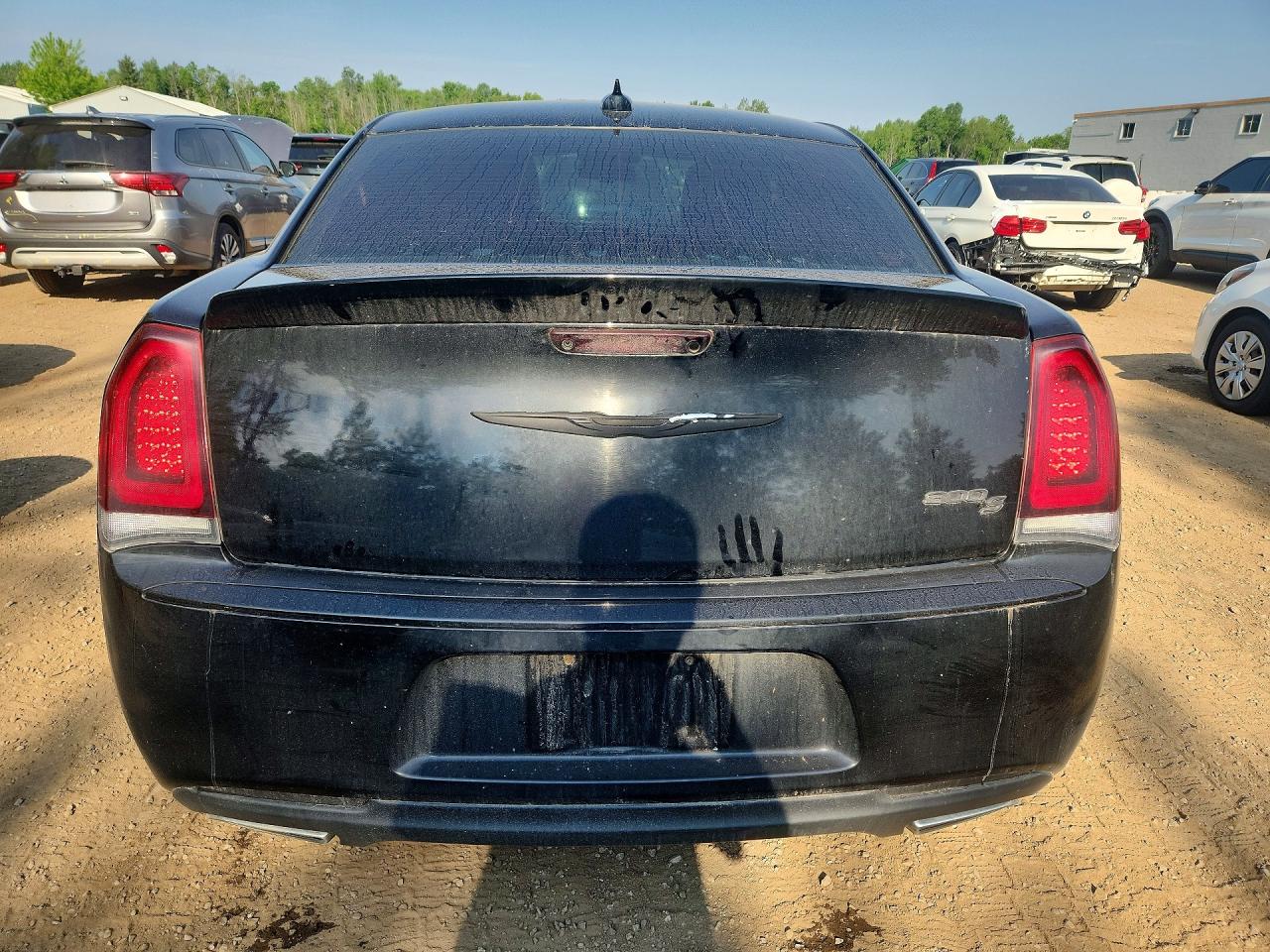 2018 Chrysler 300 S Black vin: 2C3CCABG9JH198731
