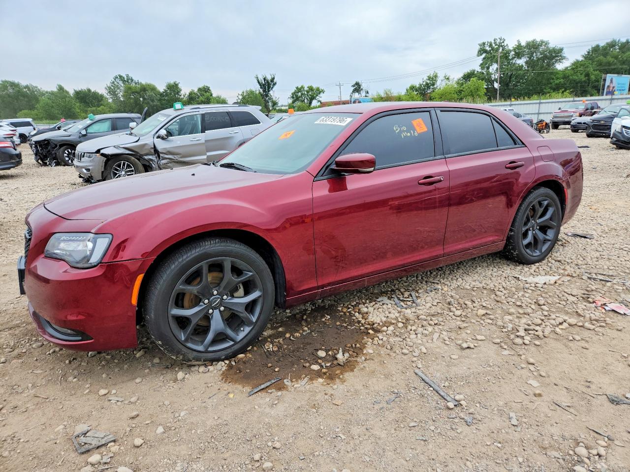 2023 Chrysler 300 S Red vin: 2C3CCABG9PH562140