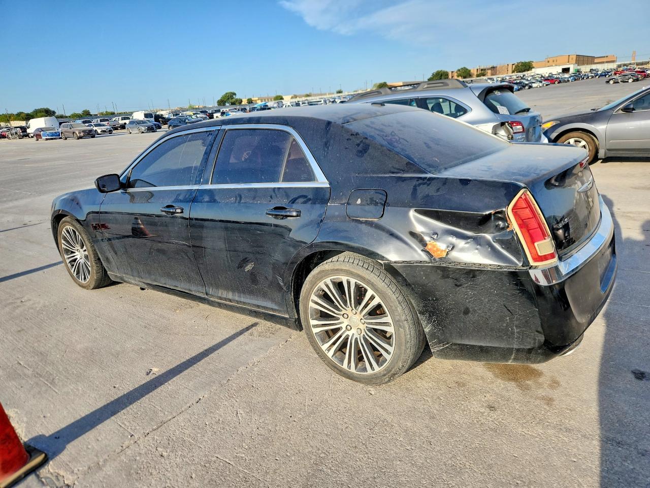 2013 Chrysler 300 S Black vin: 2C3CCABGXDH658645