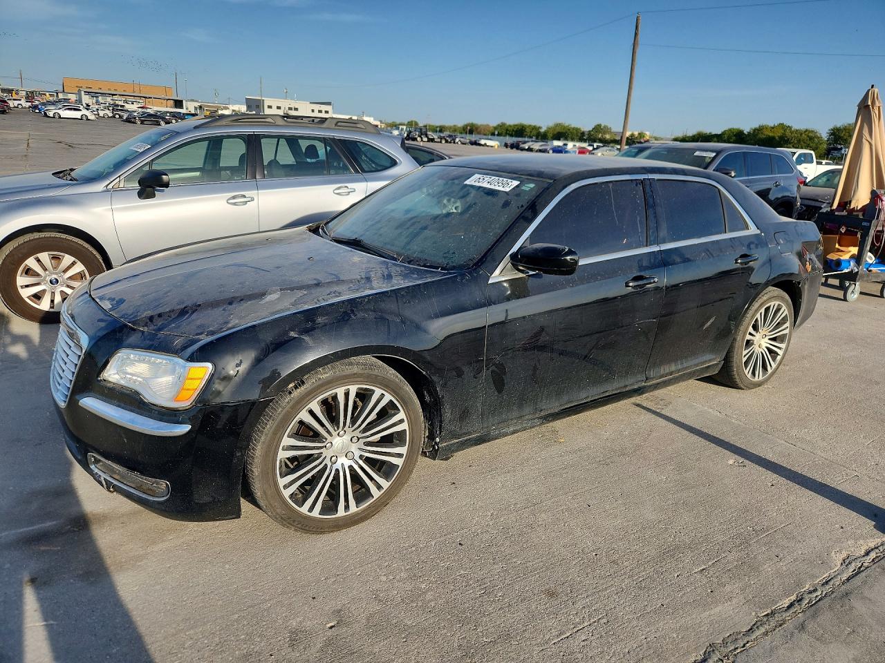 2013 Chrysler 300 S Black vin: 2C3CCABGXDH658645