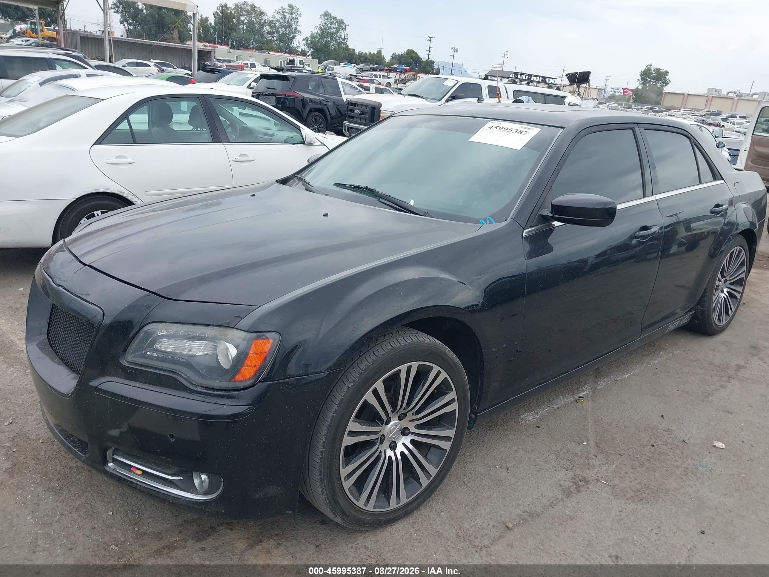 2013 Chrysler 300 300s Black vin: 2C3CCABGXDH707861