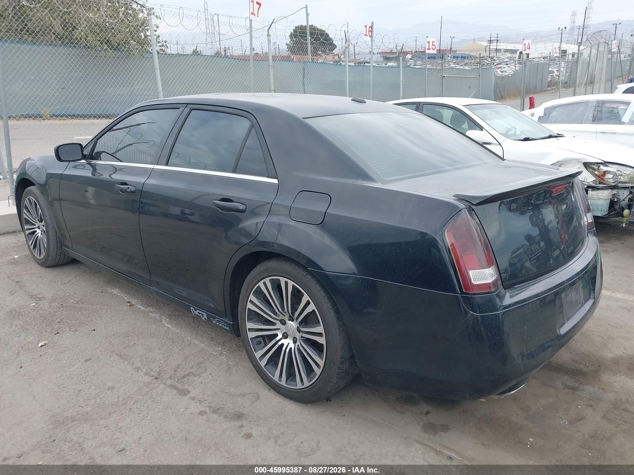 2013 Chrysler 300 300s Black vin: 2C3CCABGXDH707861