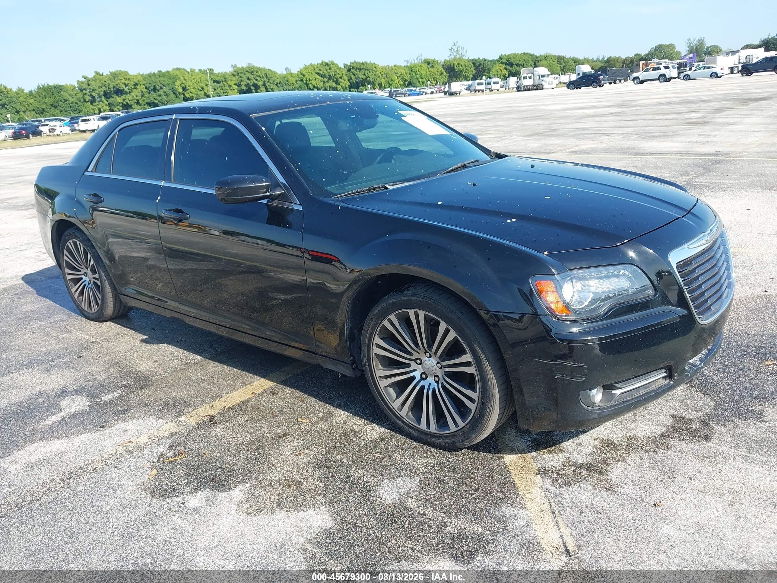 2013 Chrysler 300 300s Black vin: 2C3CCABGXDH707987