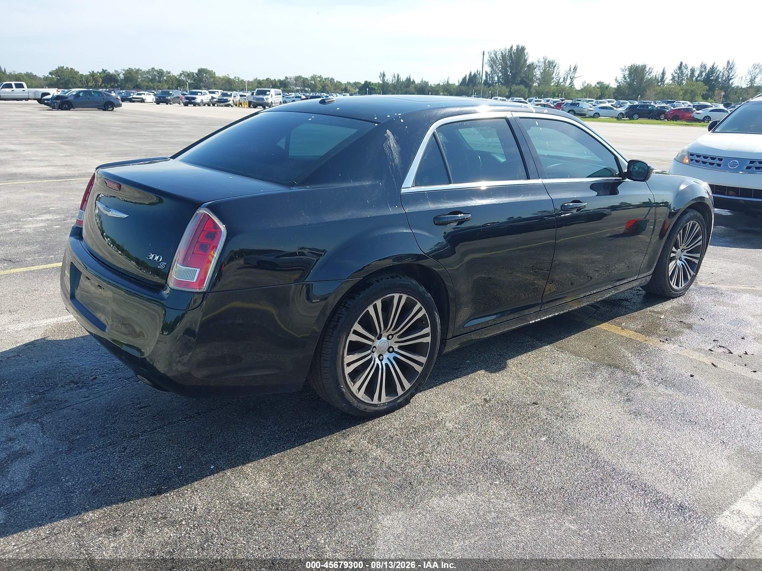 2013 Chrysler 300 300s Black vin: 2C3CCABGXDH707987
