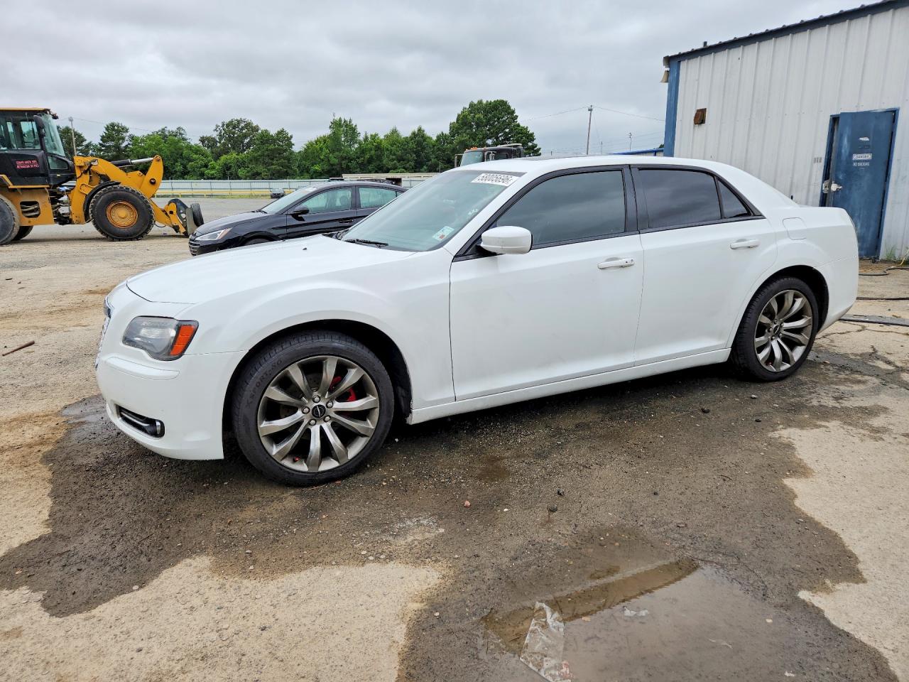 2014 Chrysler 300 S White vin: 2C3CCABGXEH361196