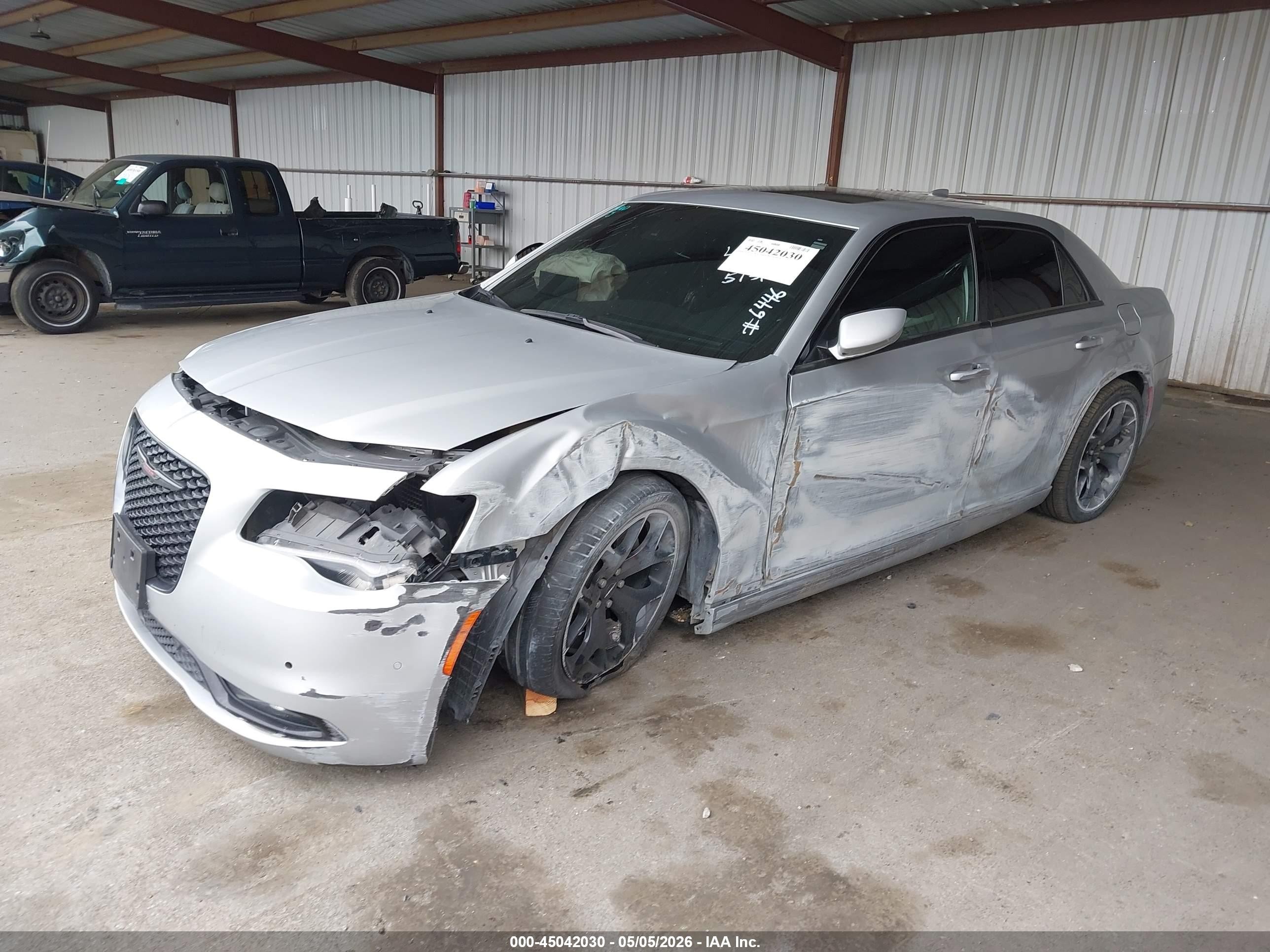 2022 Chrysler 300 S Silver vin: 2C3CCABGXNH205272