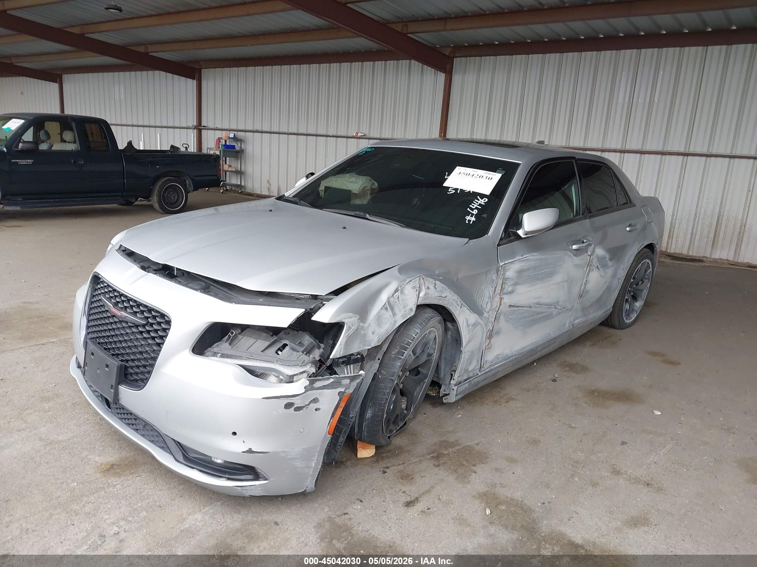 2022 Chrysler 300 S Silver vin: 2C3CCABGXNH205272