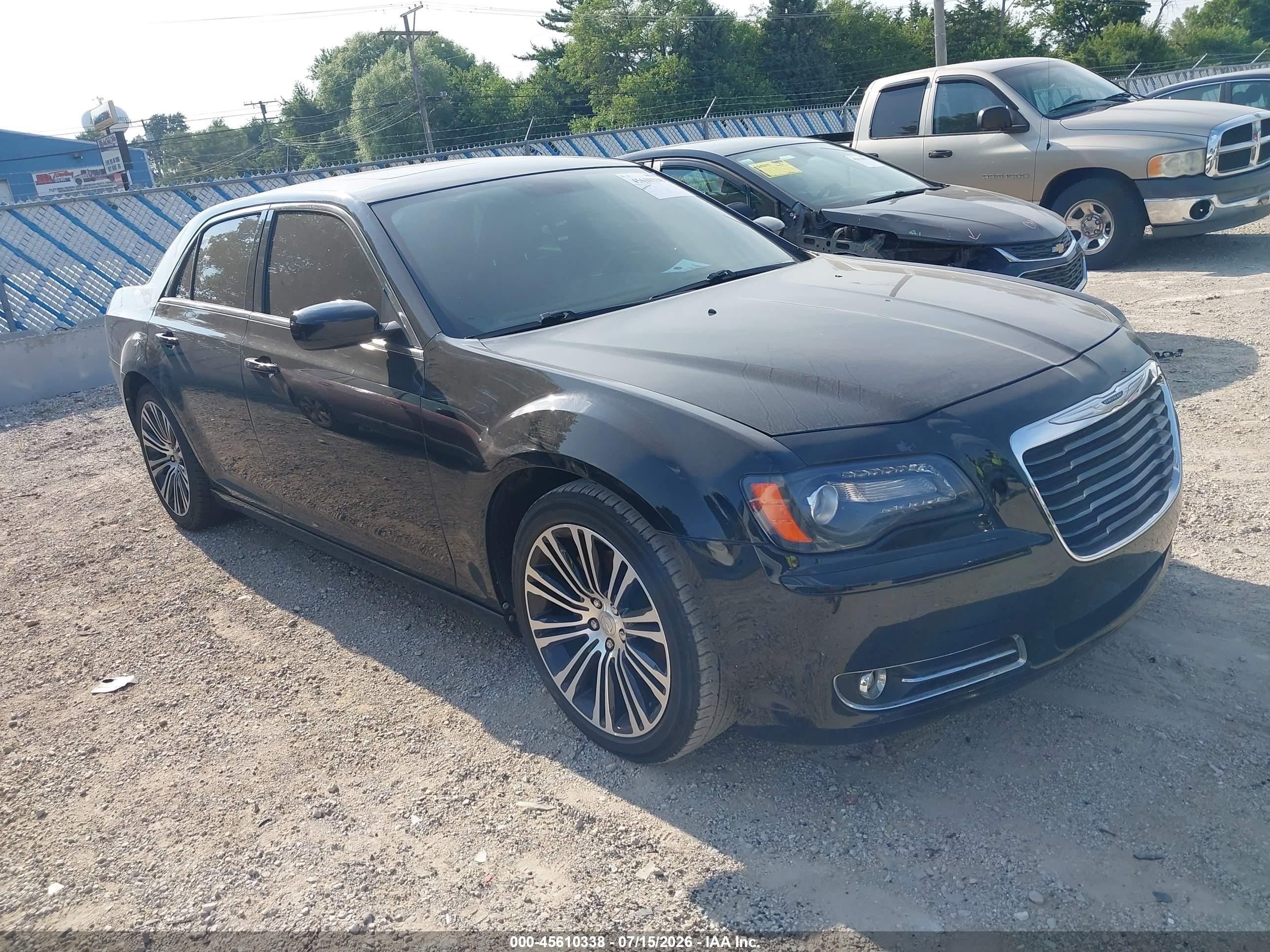 2013 Chrysler 300 S Black vin: 2C3CCABT0DH709518
