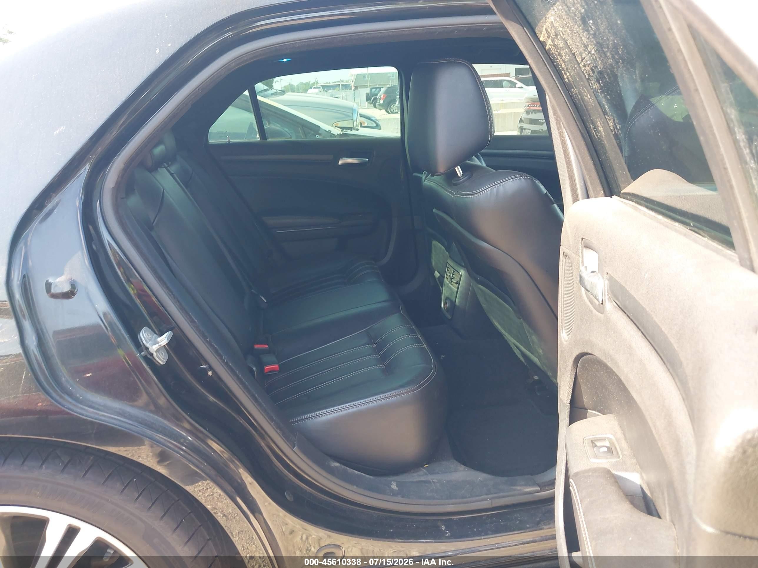 2013 Chrysler 300 S Black vin: 2C3CCABT0DH709518