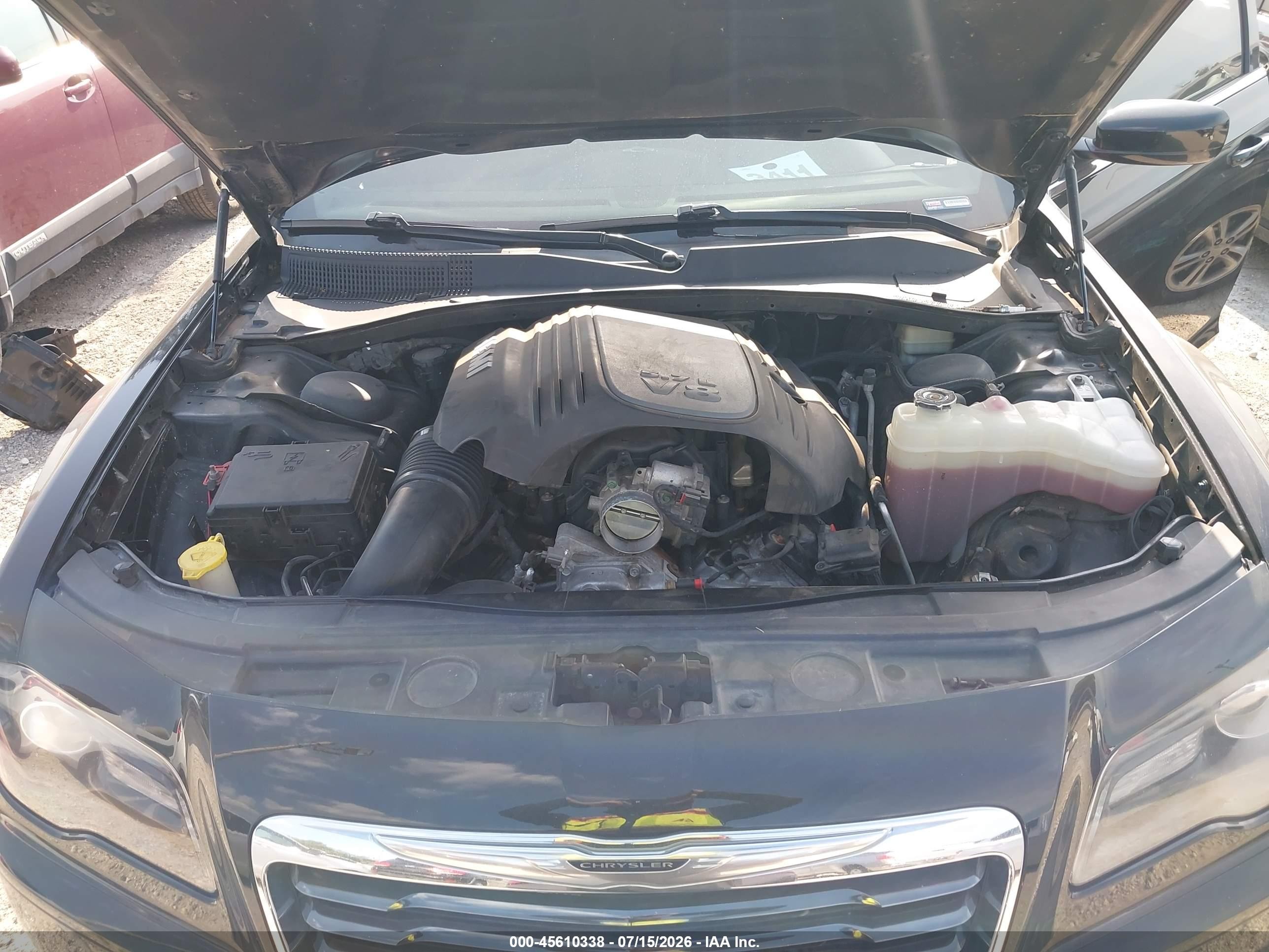 2013 Chrysler 300 S Black vin: 2C3CCABT0DH709518