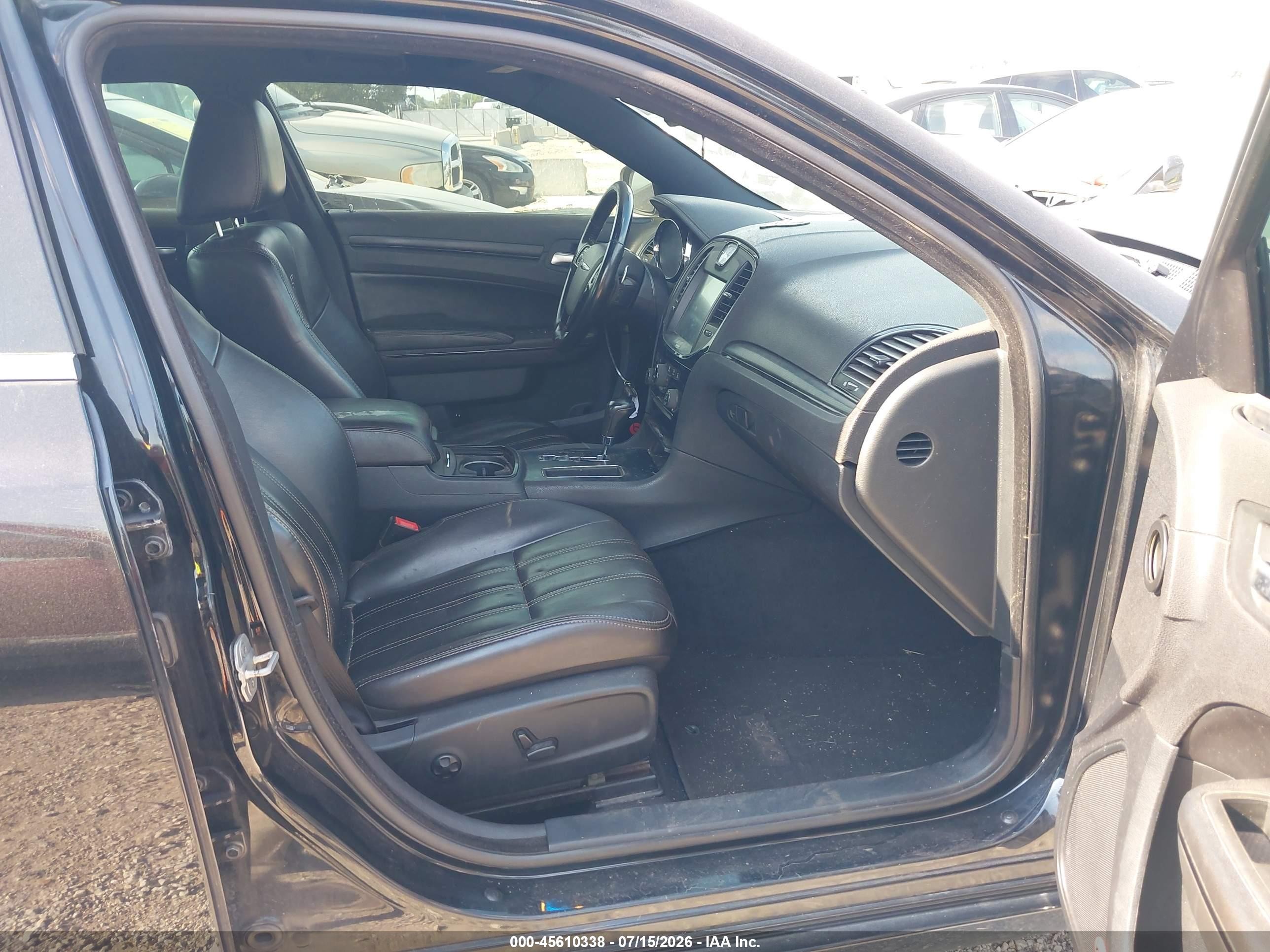 2013 Chrysler 300 S Black vin: 2C3CCABT0DH709518