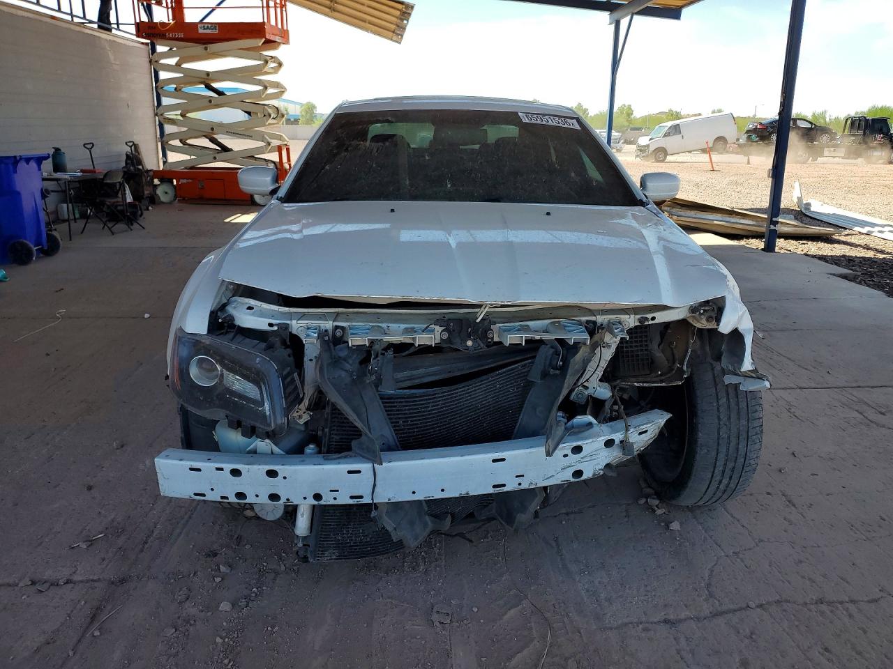 2014 Chrysler 300 S White vin: 2C3CCABT0EH346946