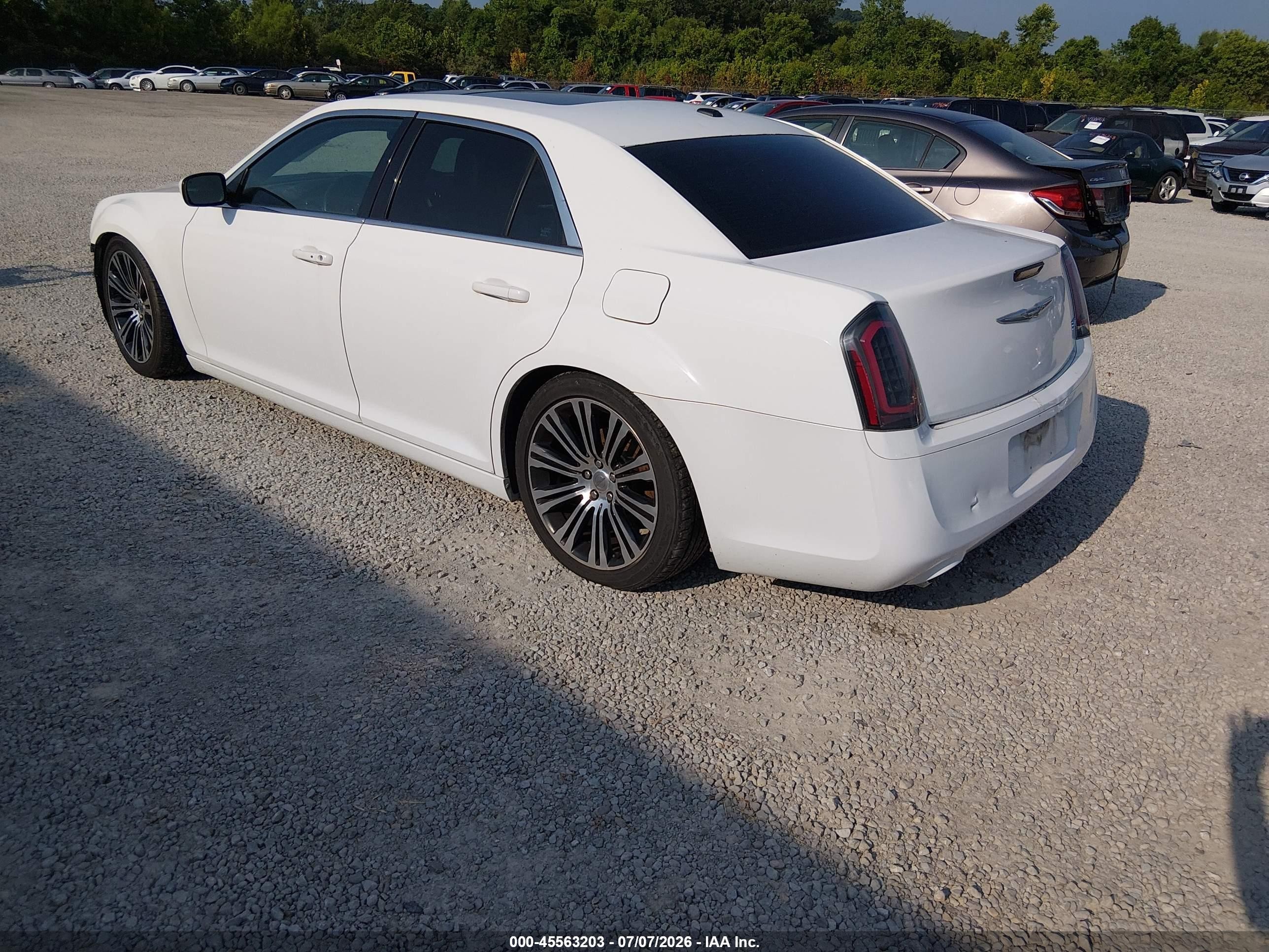 2013 Chrysler 300 300s White vin: 2C3CCABT1DH681695