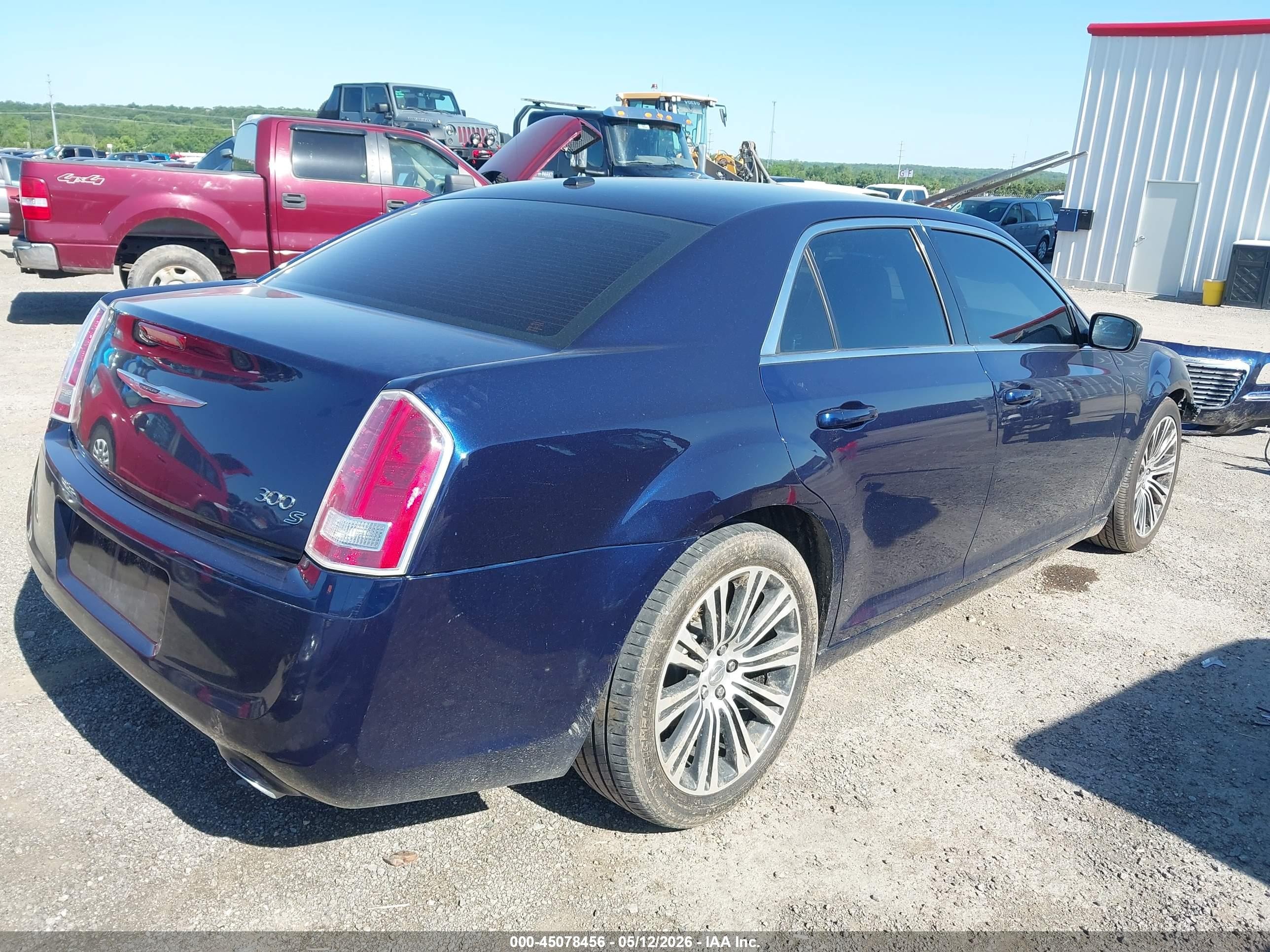 2013 Chrysler 300 300s Синий vin: 2C3CCABT1DH690316