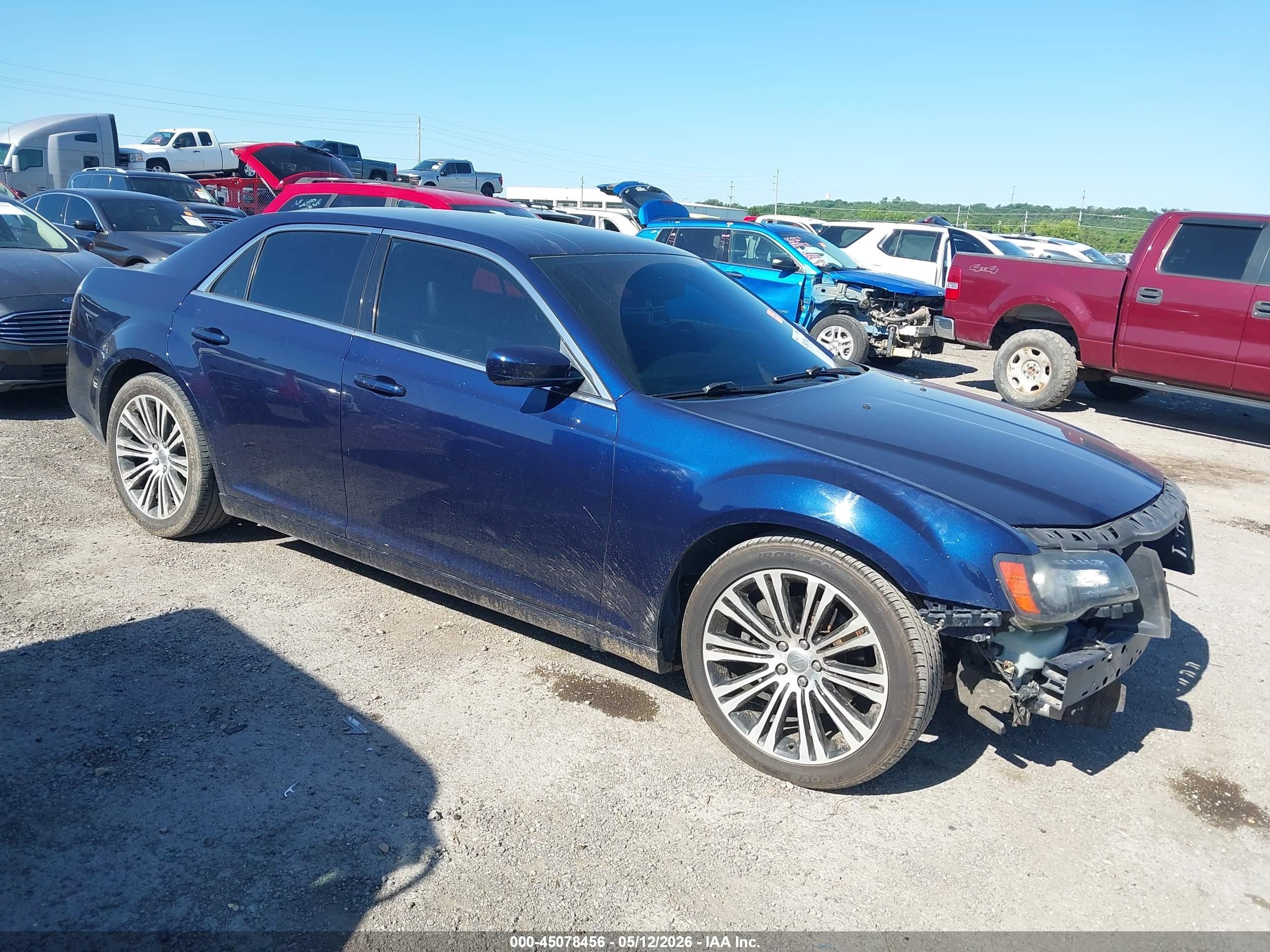 2013 Chrysler 300 300s Синий vin: 2C3CCABT1DH690316