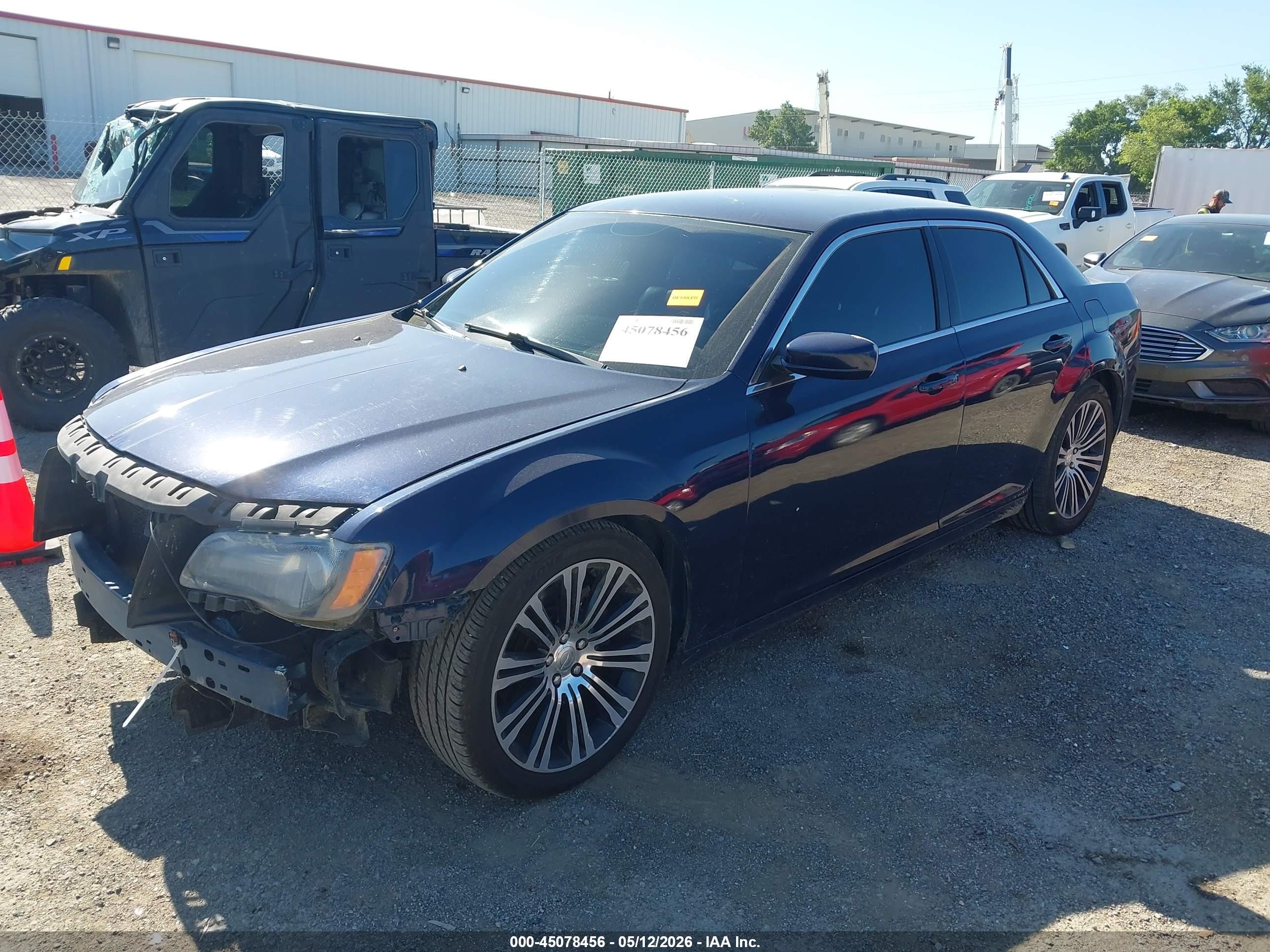 2013 Chrysler 300 300s Синий vin: 2C3CCABT1DH690316