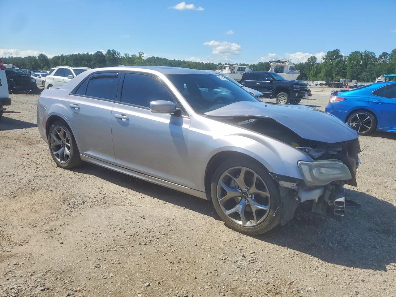 2015 Chrysler 300 S Silver vin: 2C3CCABT1FH736097