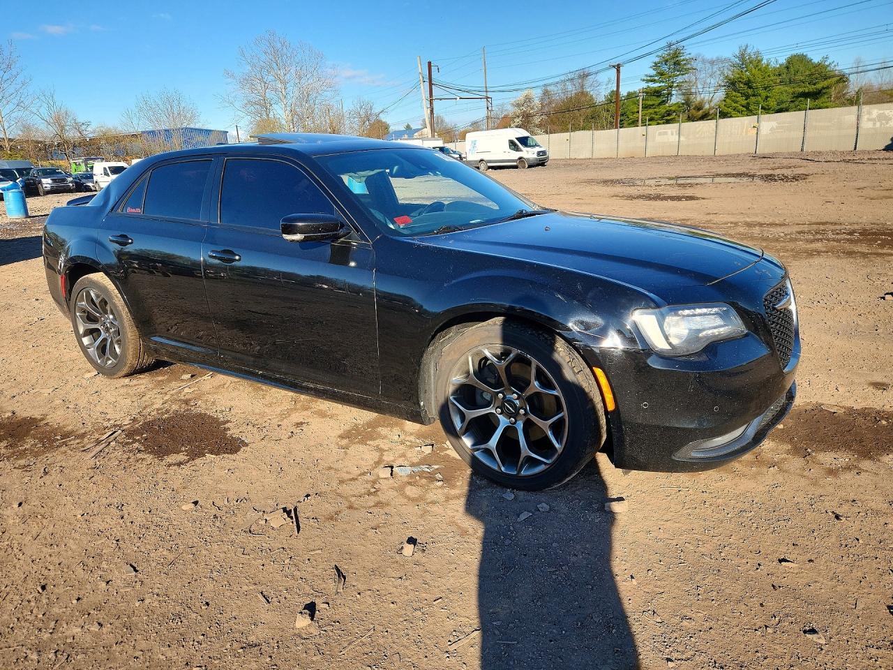 2015 Chrysler 300 S Black vin: 2C3CCABT1FH808139