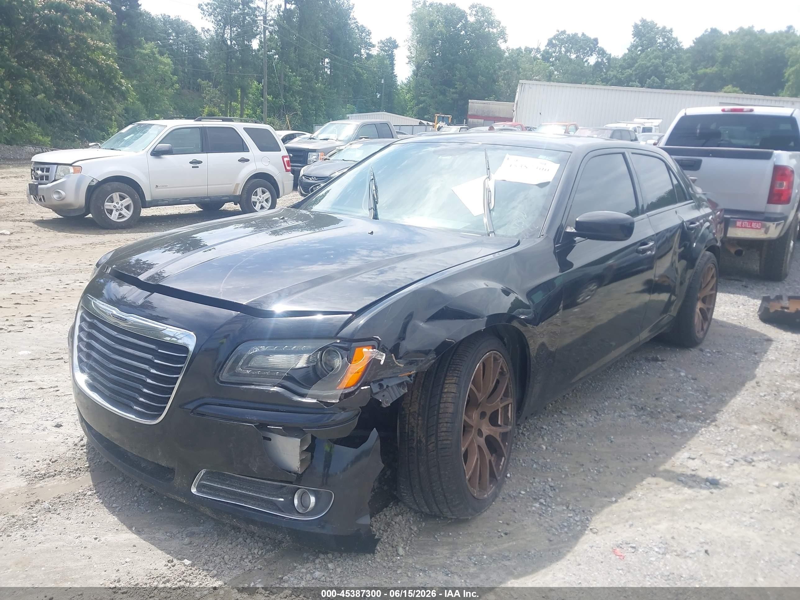 2014 Chrysler 300 300s Black vin: 2C3CCABT5EH200462