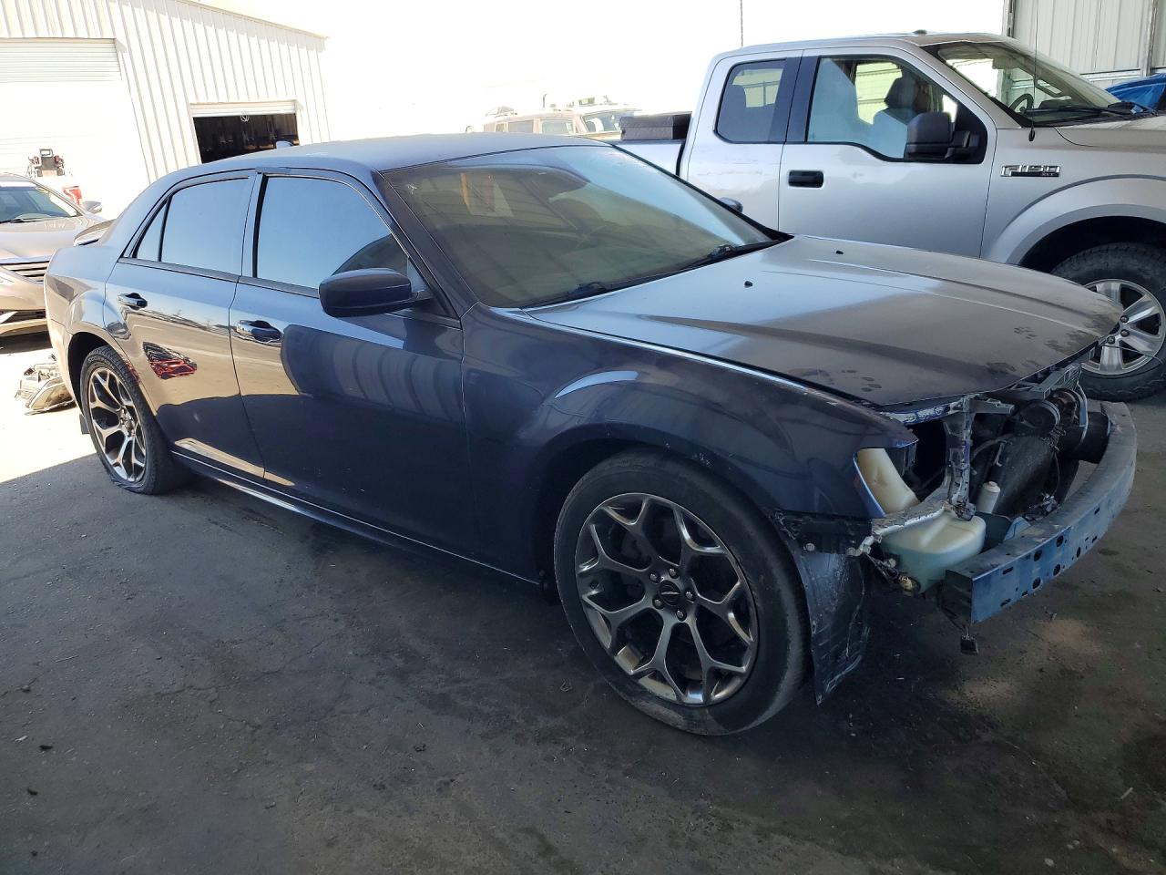 2015 Chrysler 300 S Синий vin: 2C3CCABT5FH859773