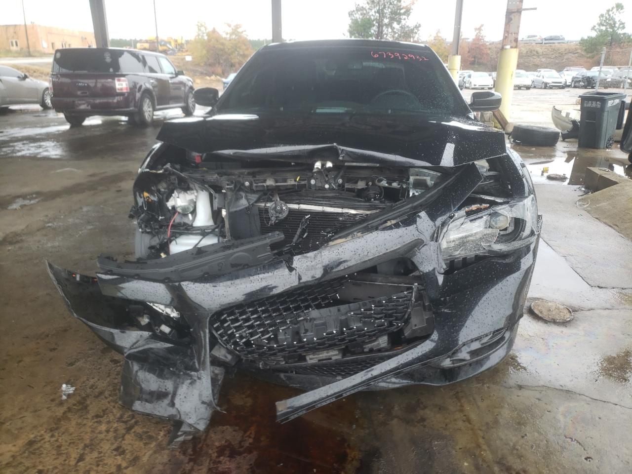 2019 Chrysler 300 S Black vin: 2C3CCABT5KH689845
