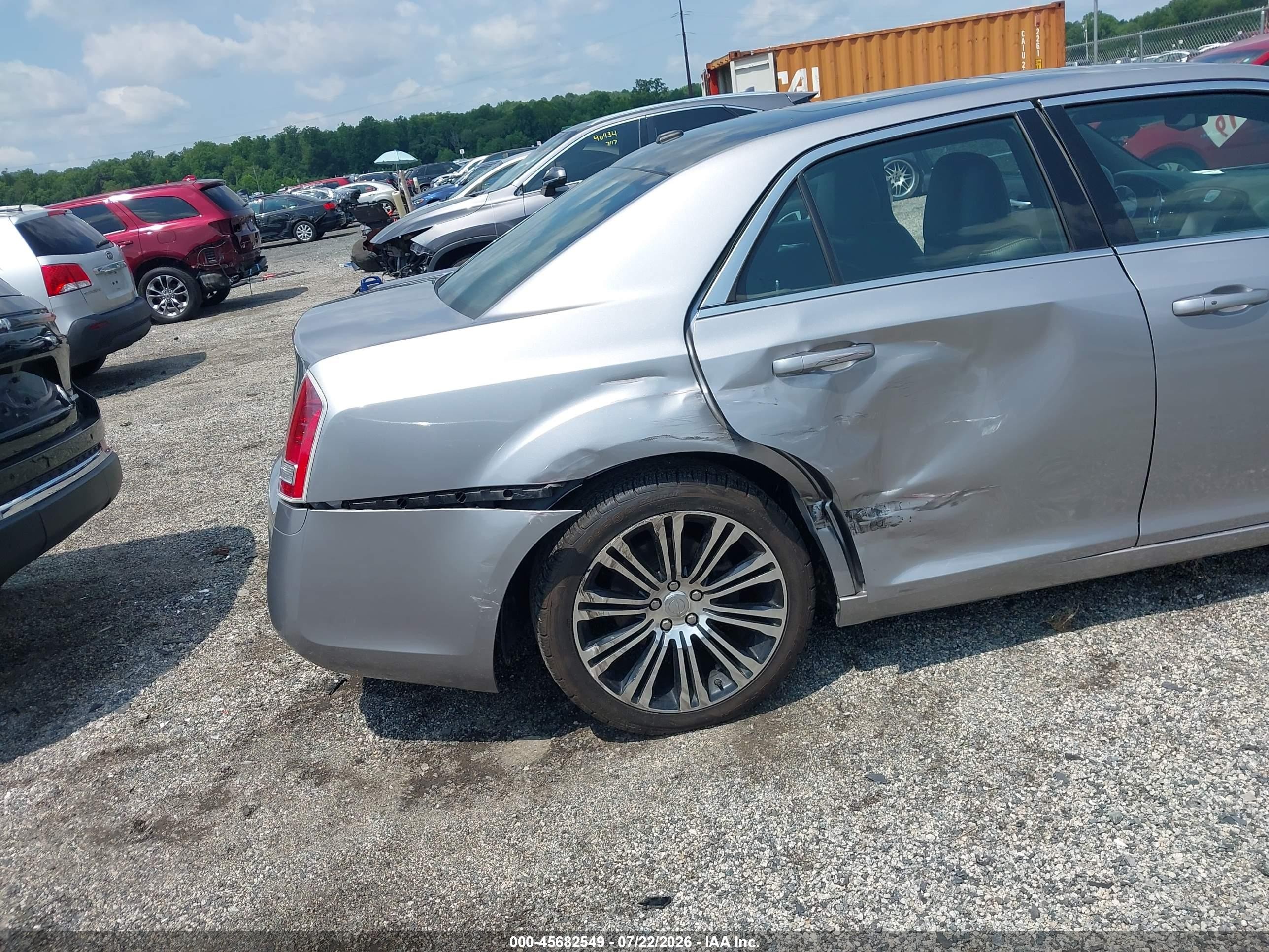 2013 Chrysler 300 300s Silver vin: 2C3CCABT7DH585246
