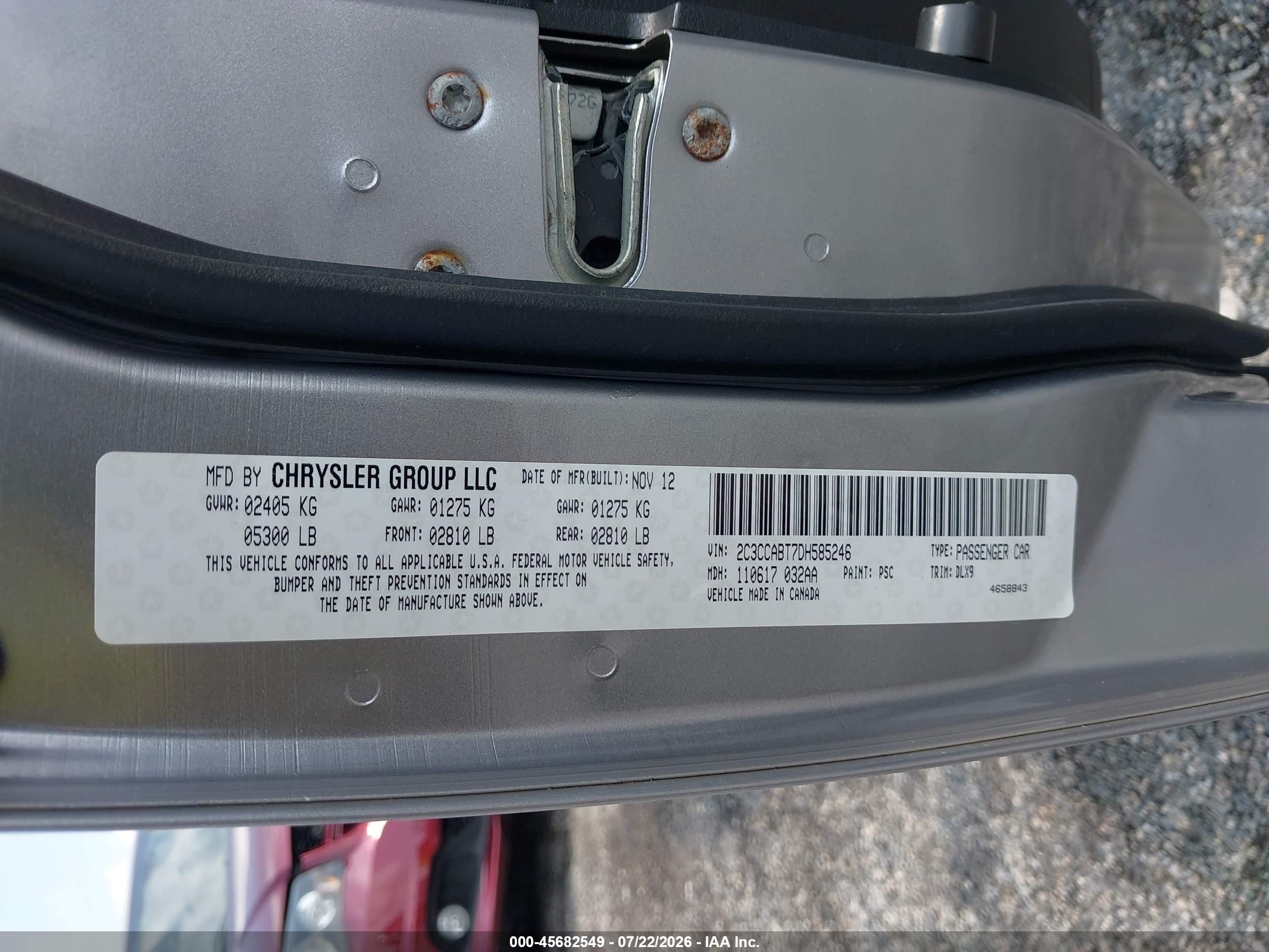 2013 Chrysler 300 300s Silver vin: 2C3CCABT7DH585246